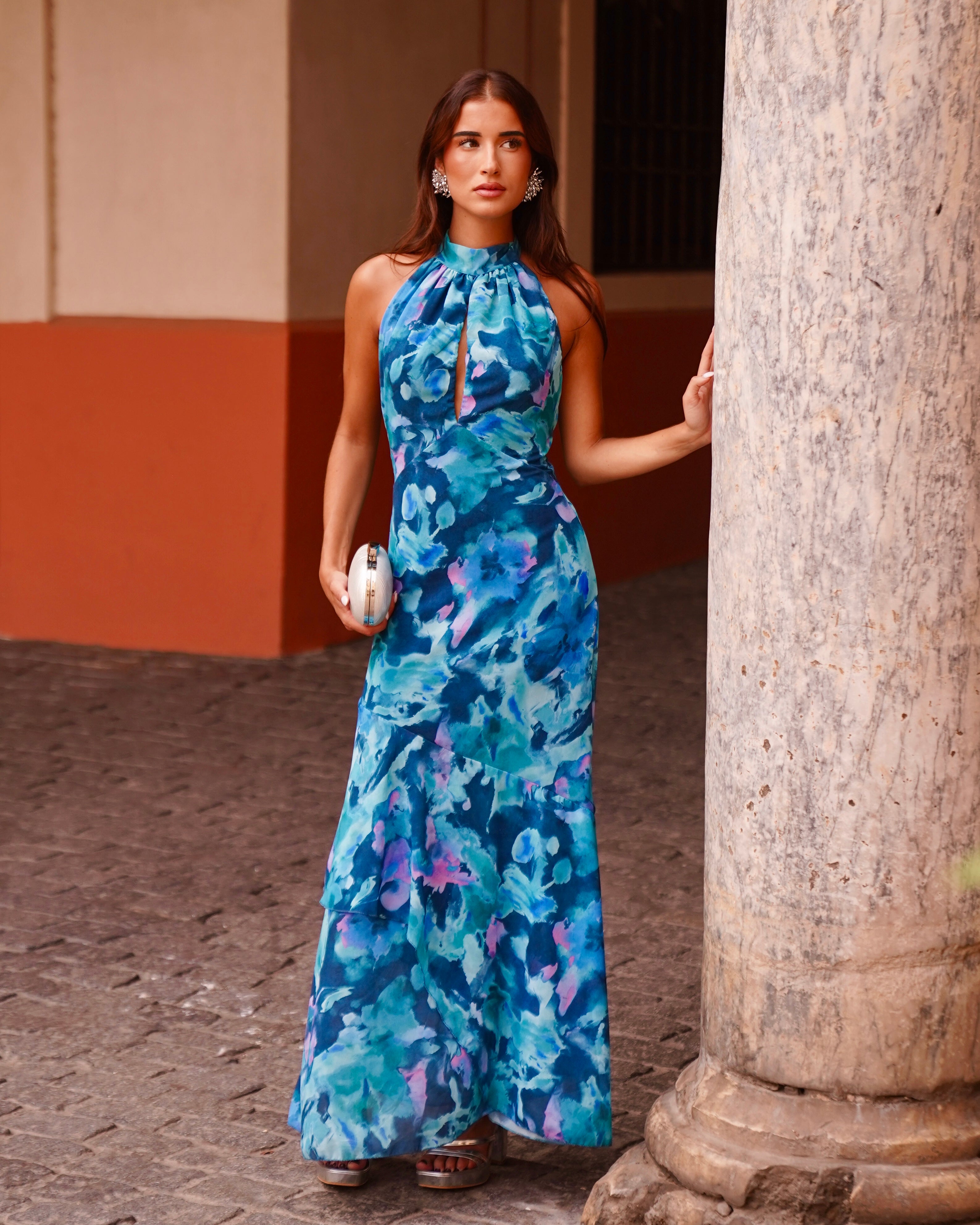 Vestido Toscana Azul