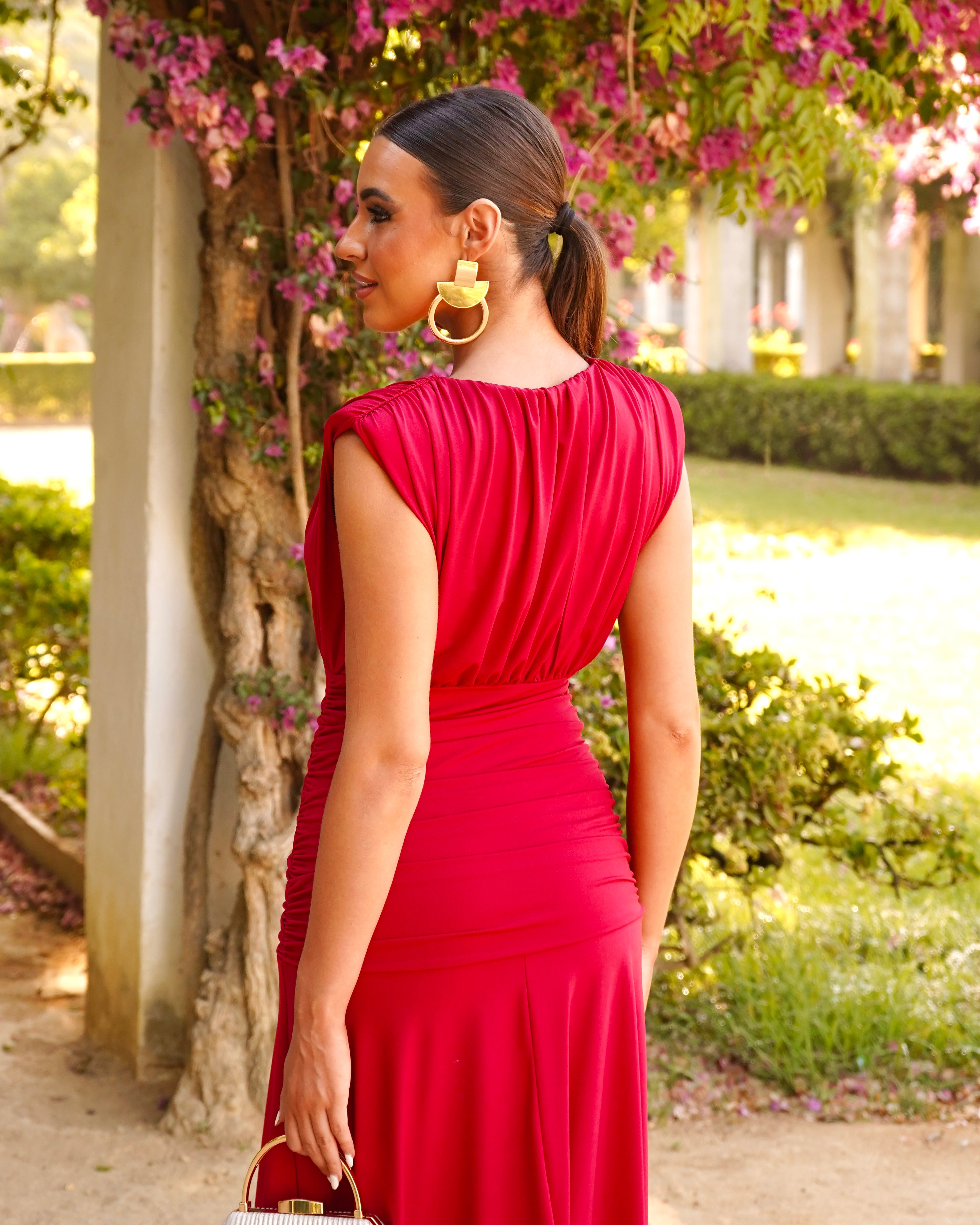 Vestido Azucena Rojo