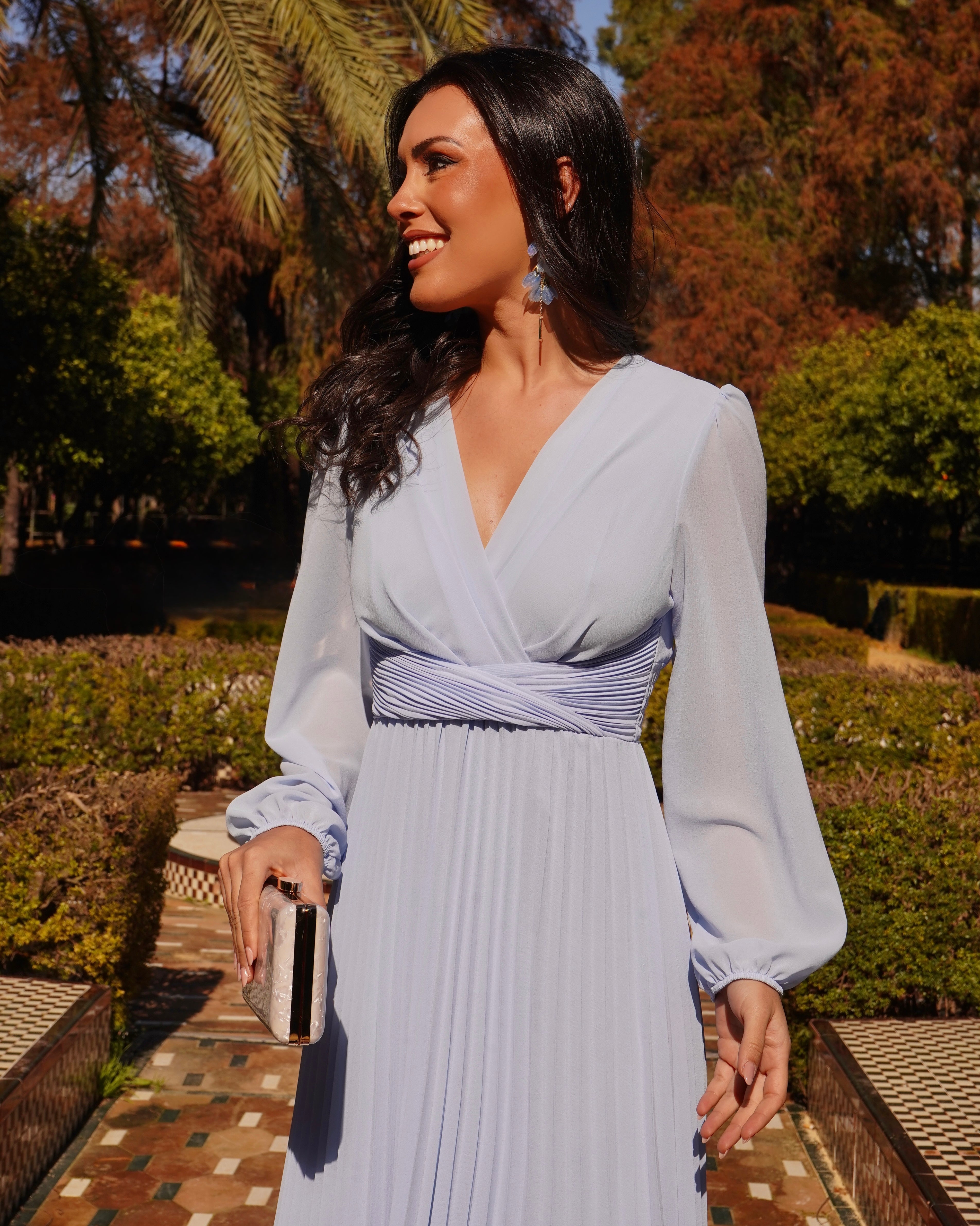 Vestido Rita Celeste