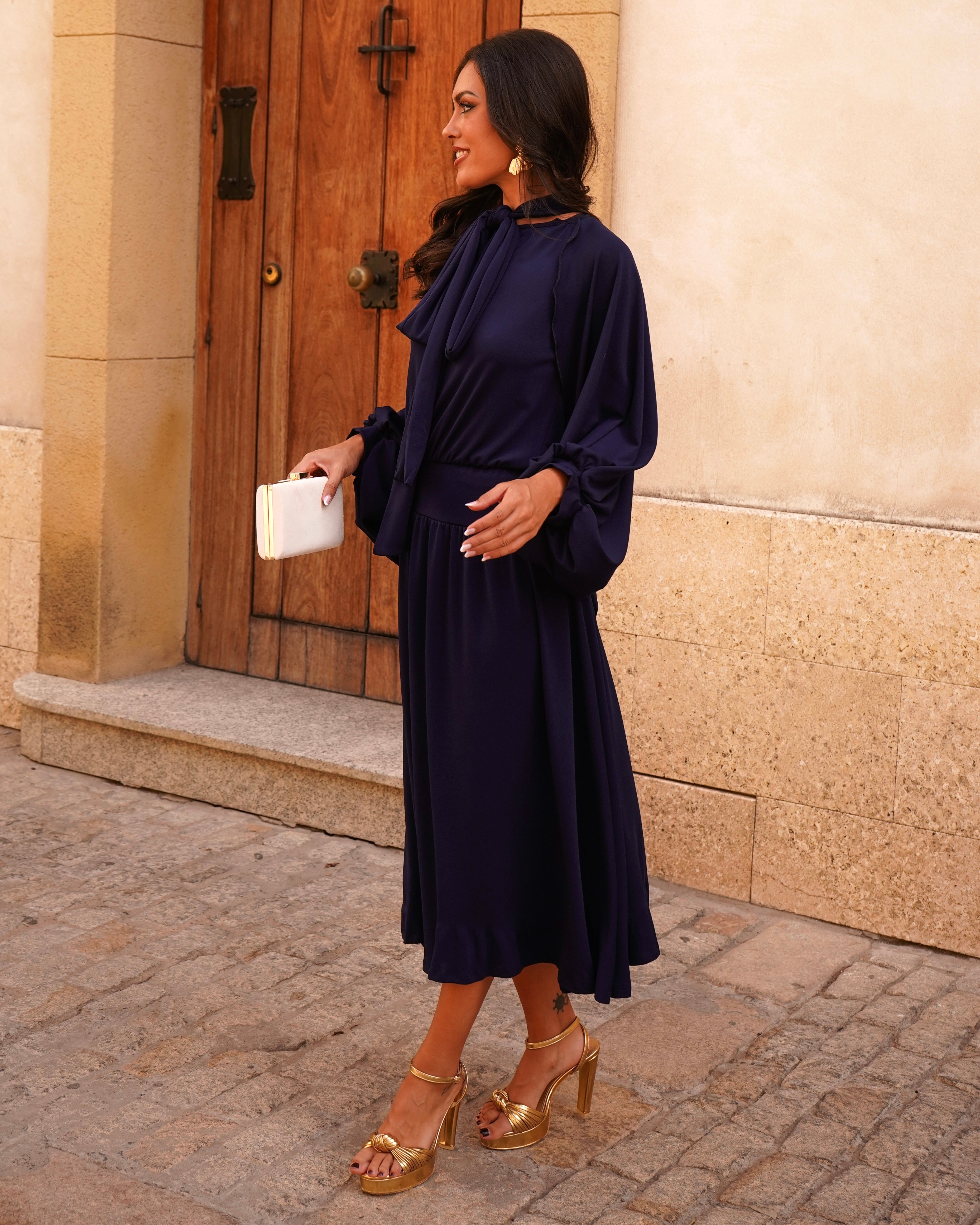 Vestido Gloria Marino