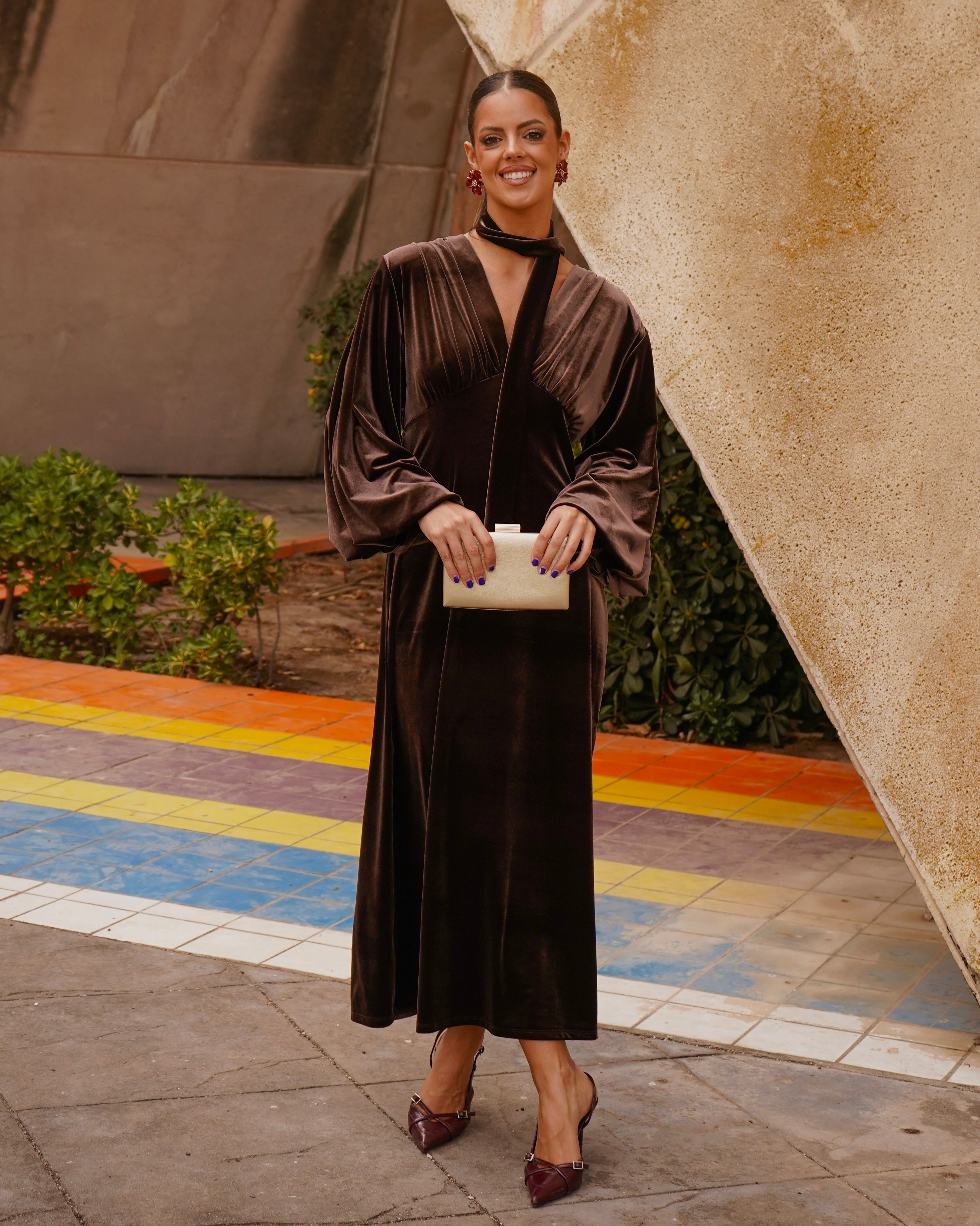 Vestido Alexia Chocolate