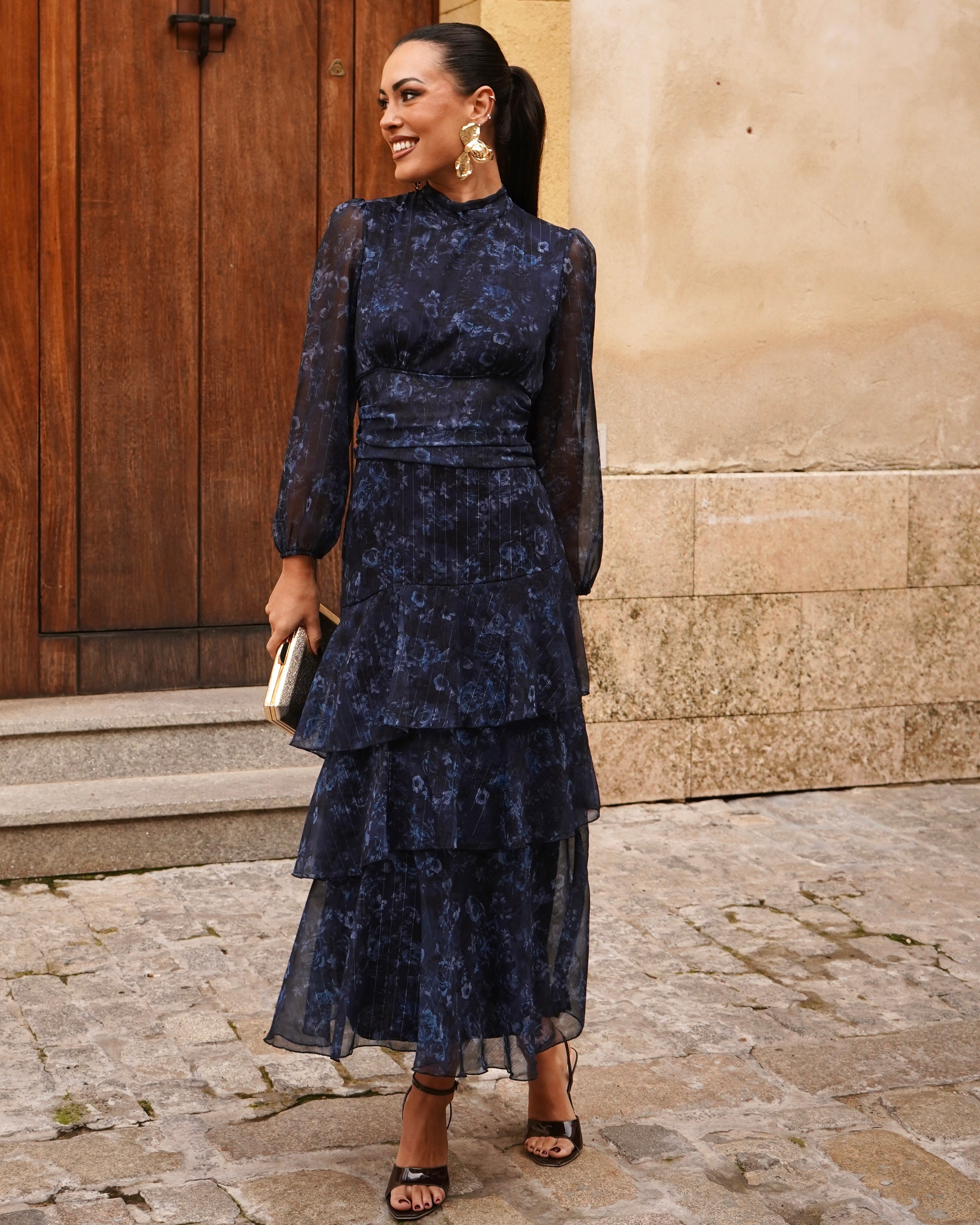 Vestido Rebeca marino