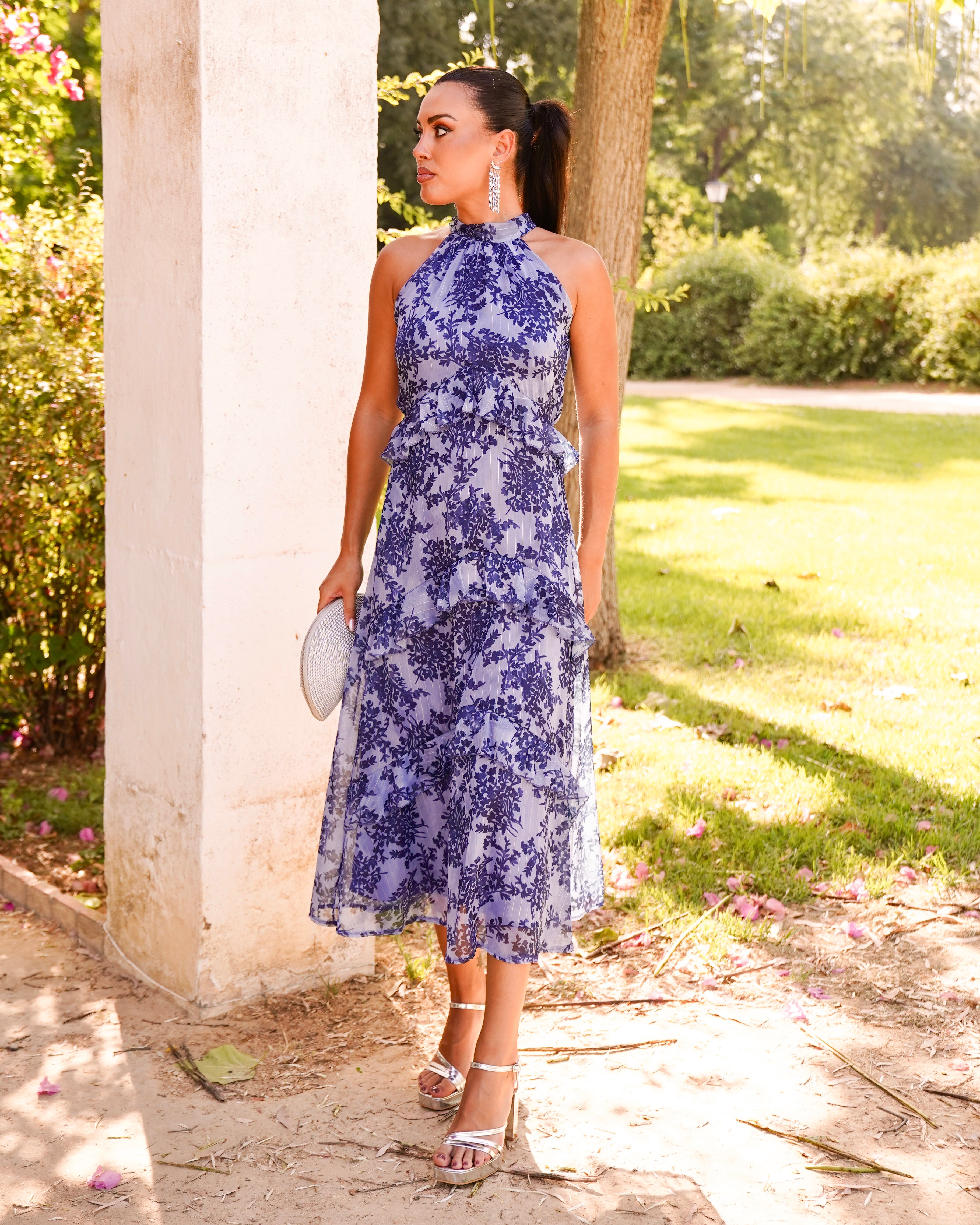 Vestido Olga Azulado