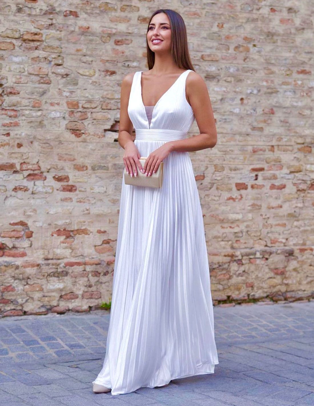 Vestido Zalea Blanco