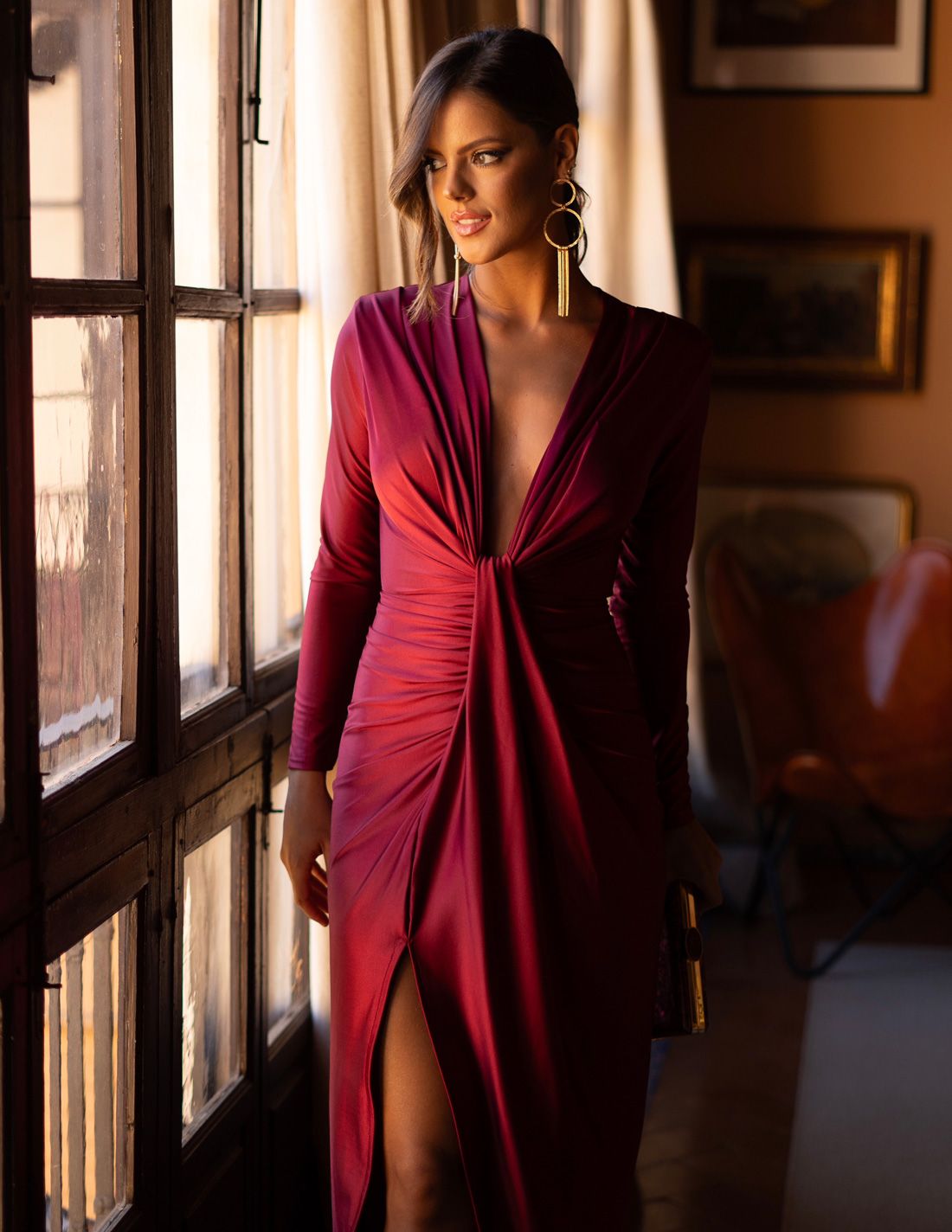 Vestido Clara Rojo