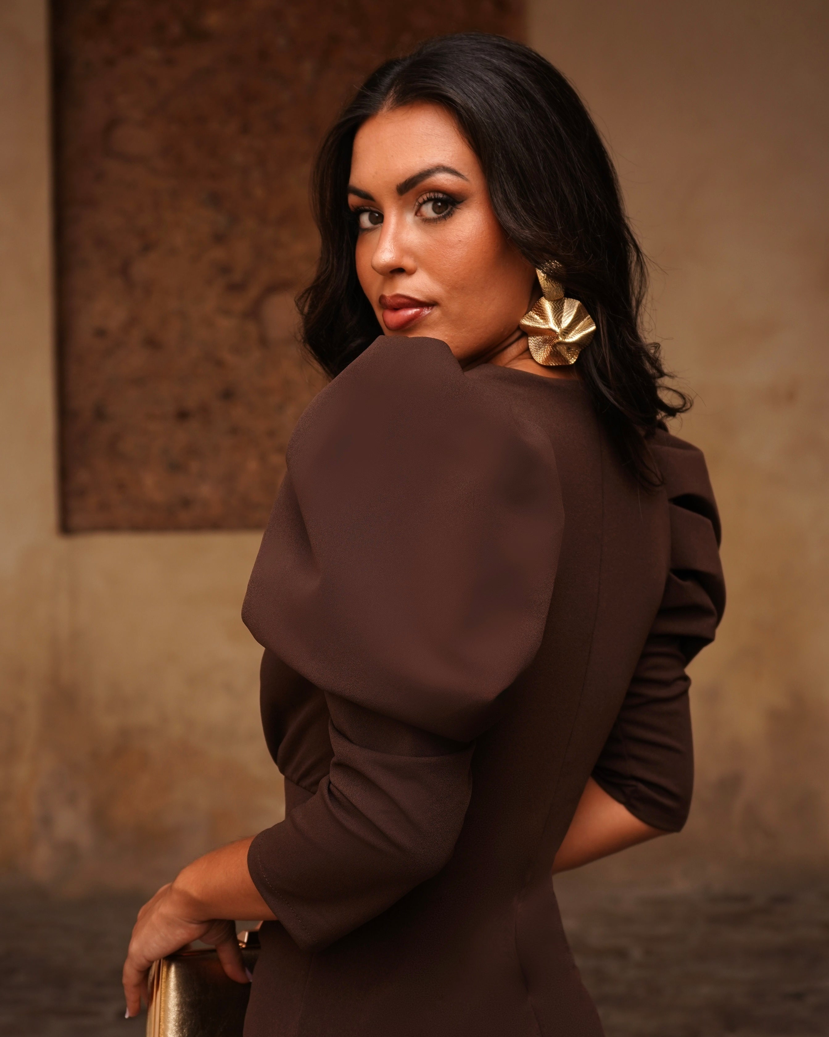 Vestido Adrielle Chocolate