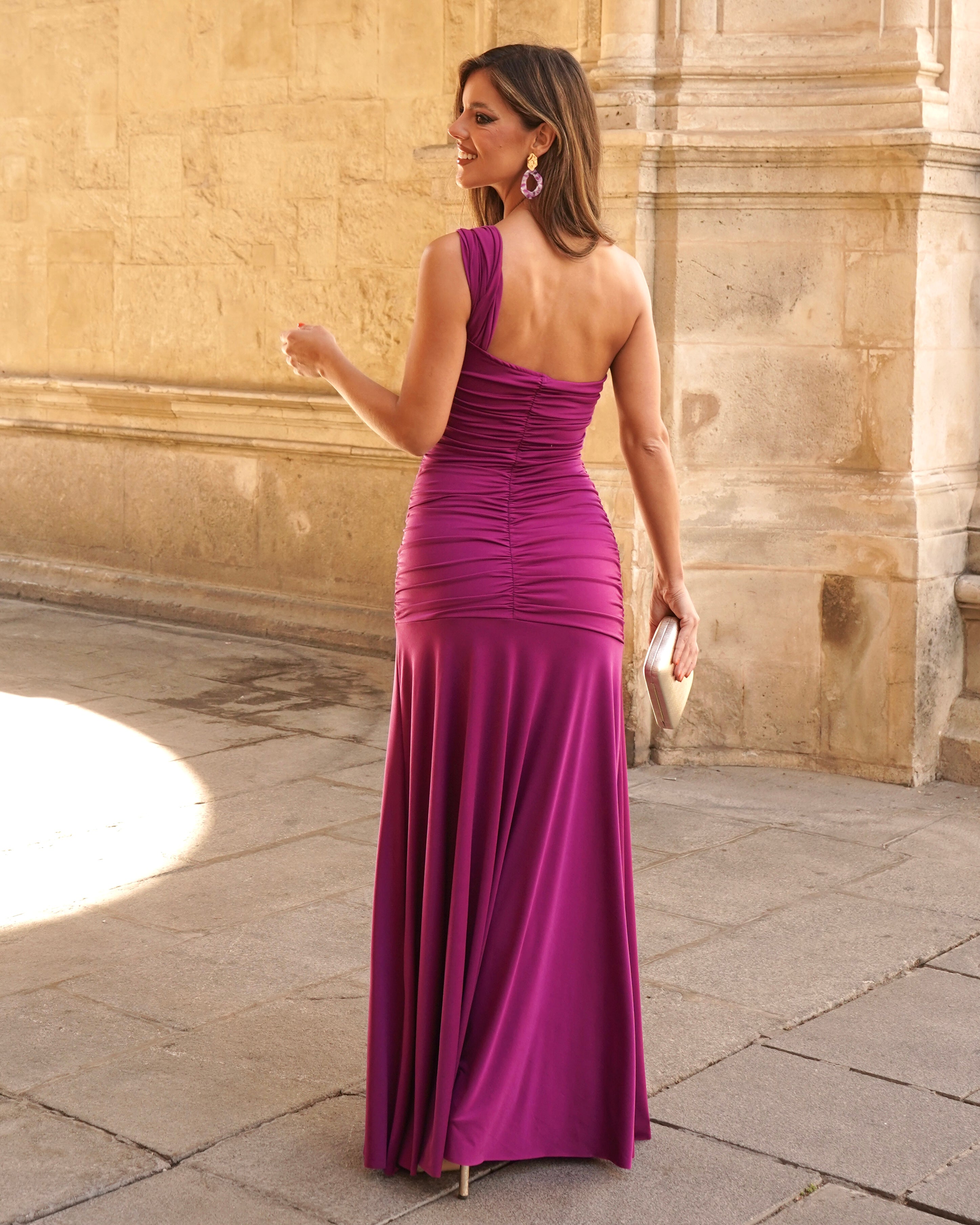 Vestido Miranda Buganvilla