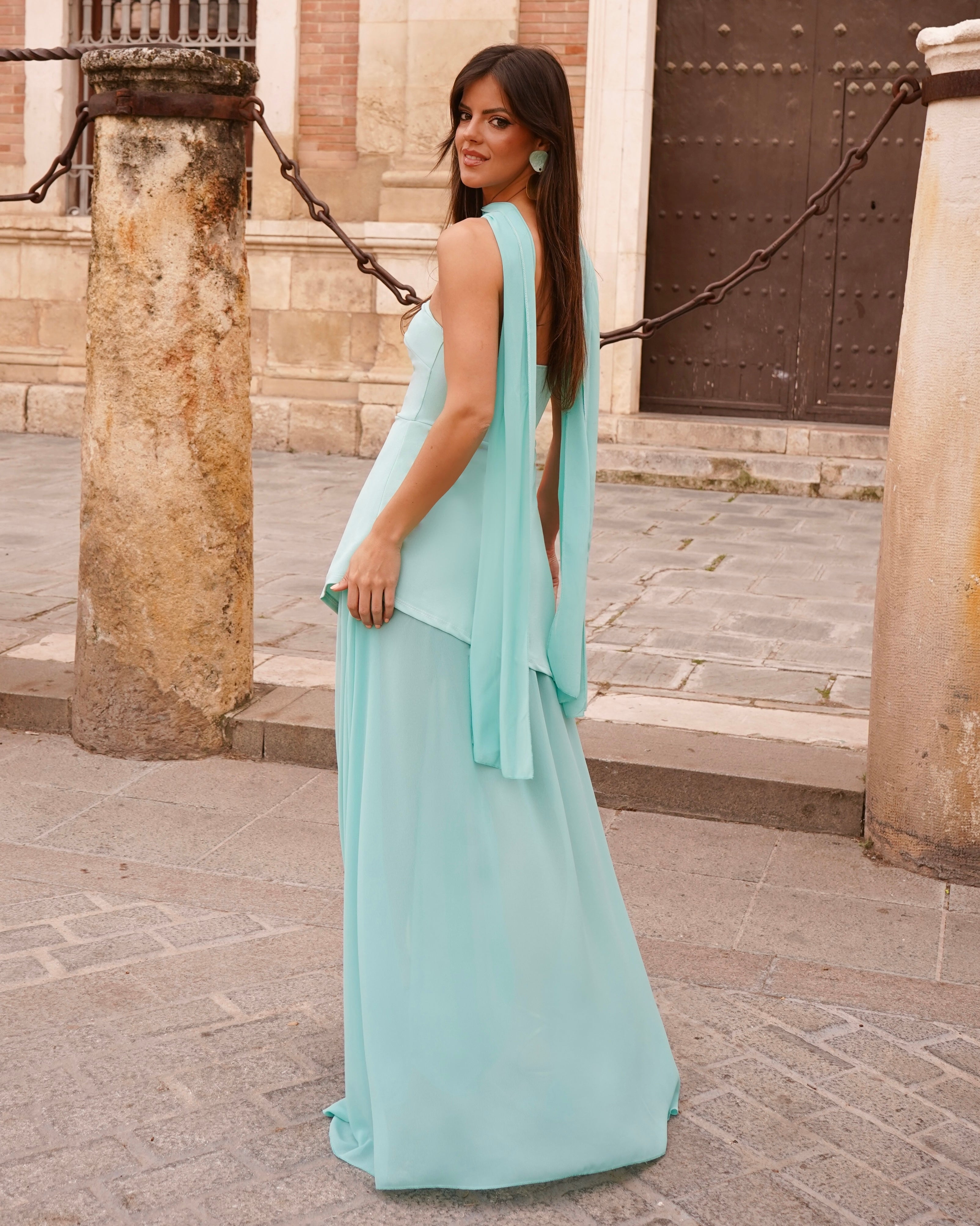 Vestido Texas Verde Agua