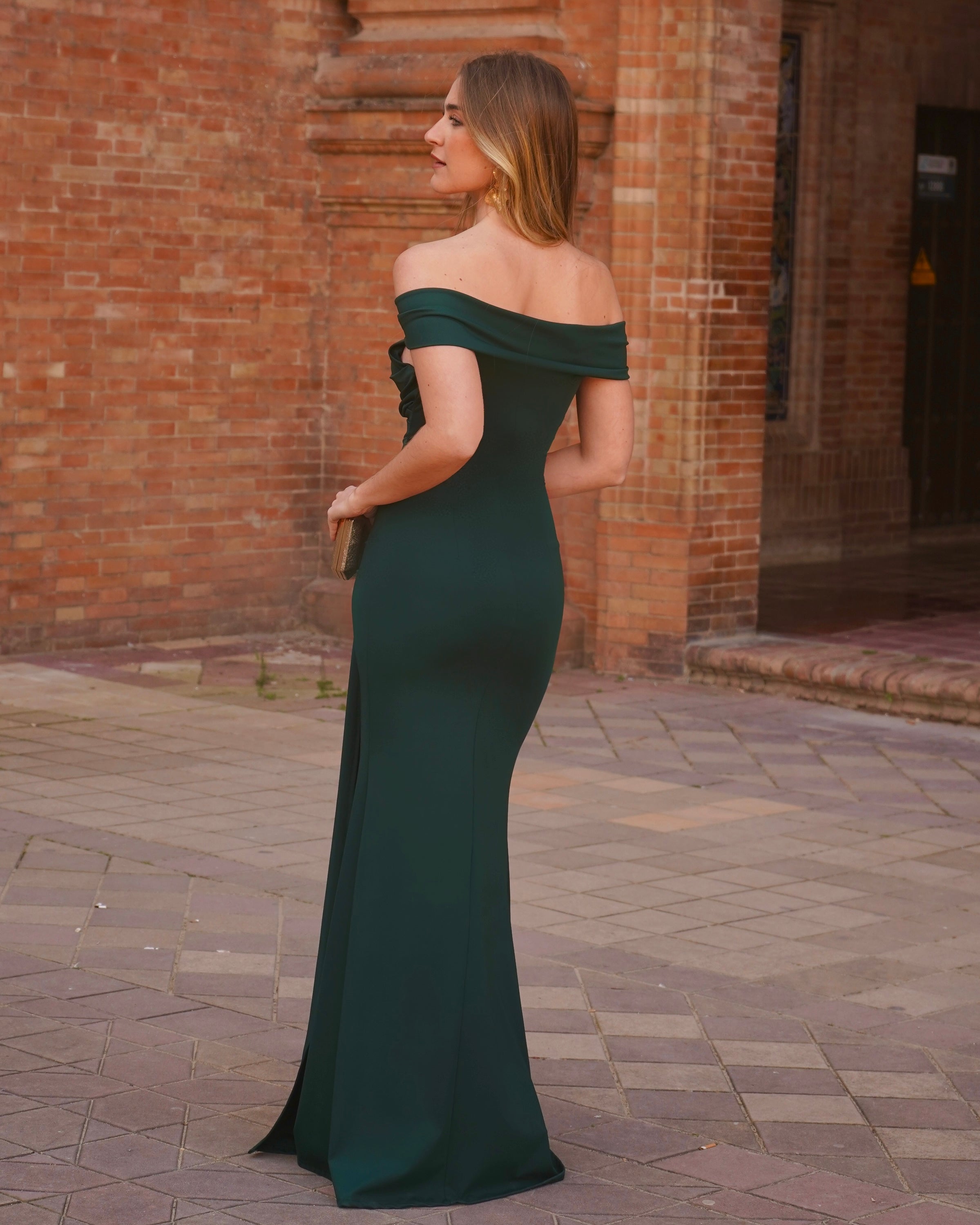 Vestido Venus Verdoso