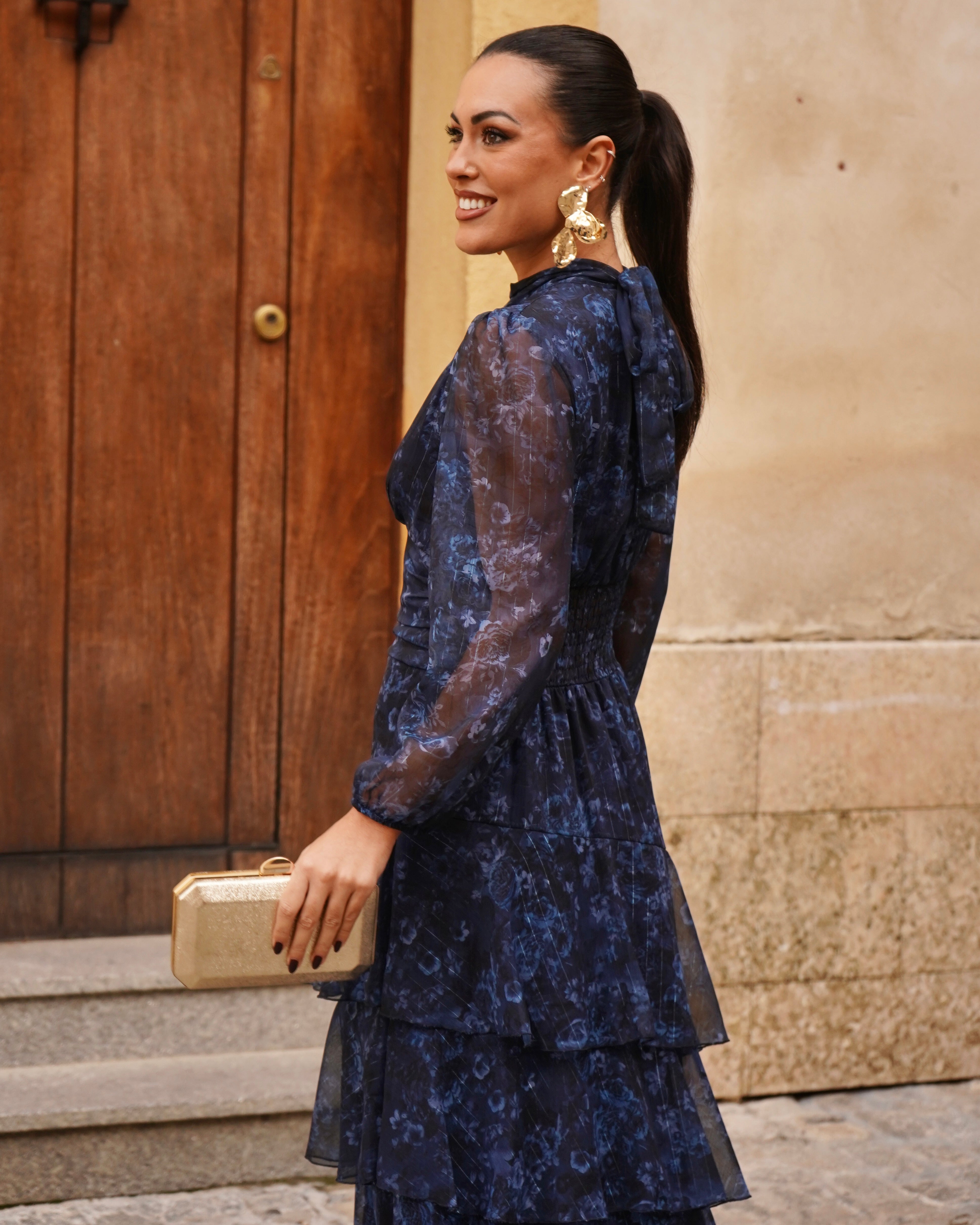 Vestido Rebeca marino