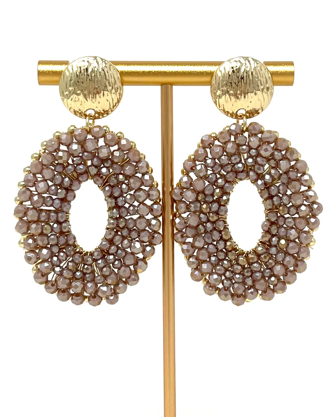 Pendientes Gala marrón