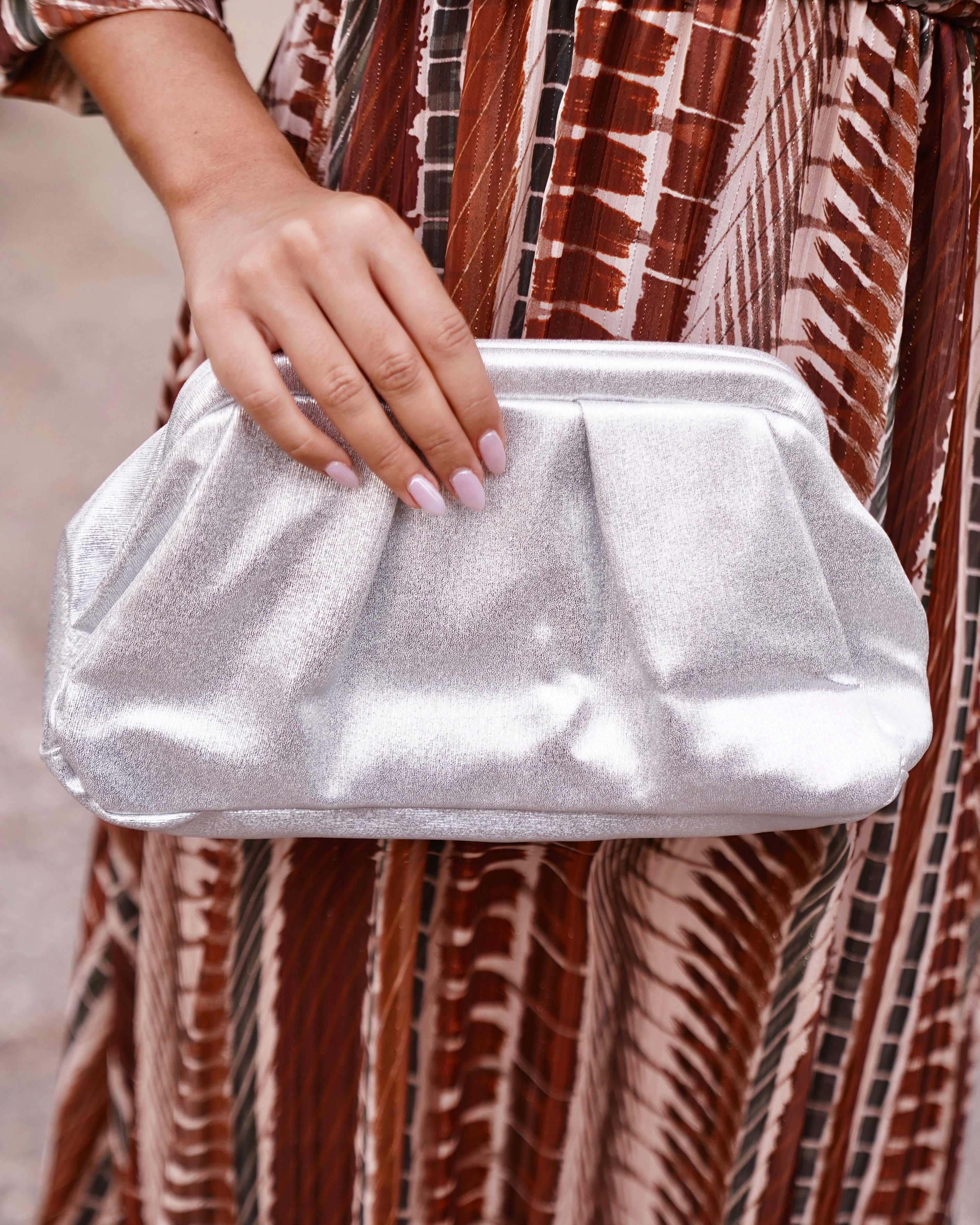 Bolso Doha Plata