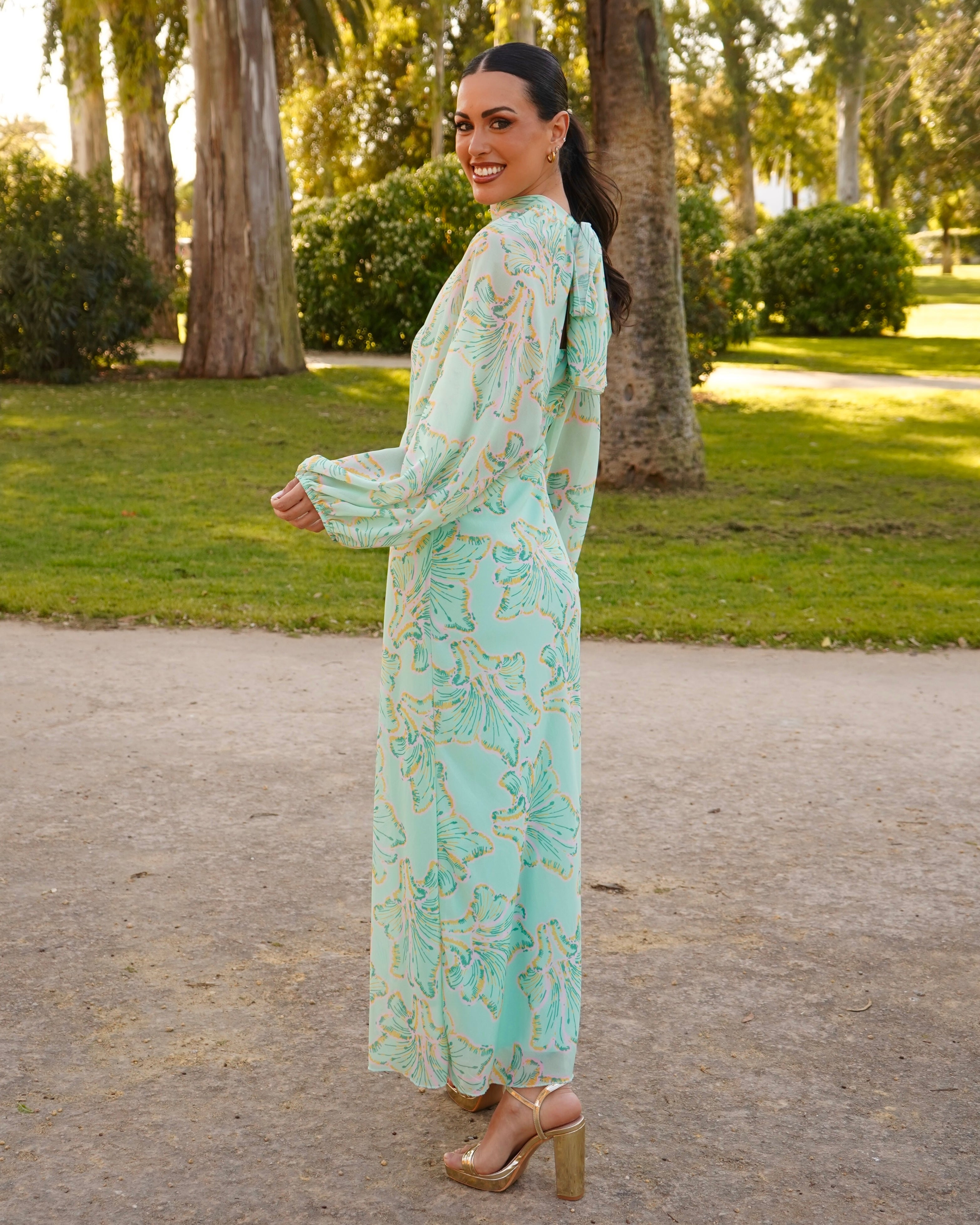 Vestido Ruth Verde Menta