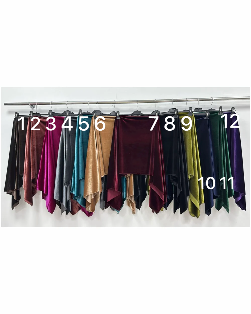 Multi-position Velvet Cape