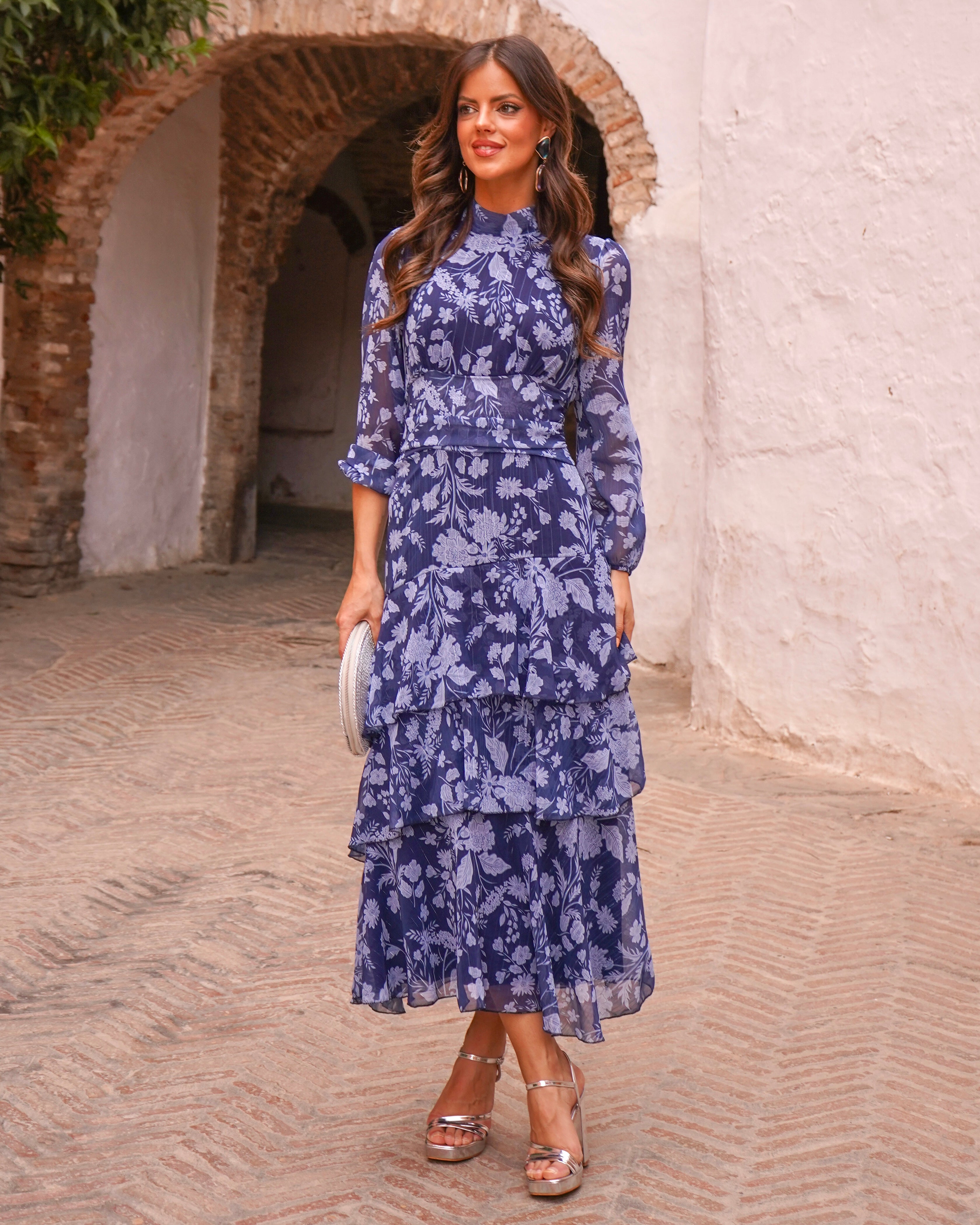 Vestido Mabel Azulado