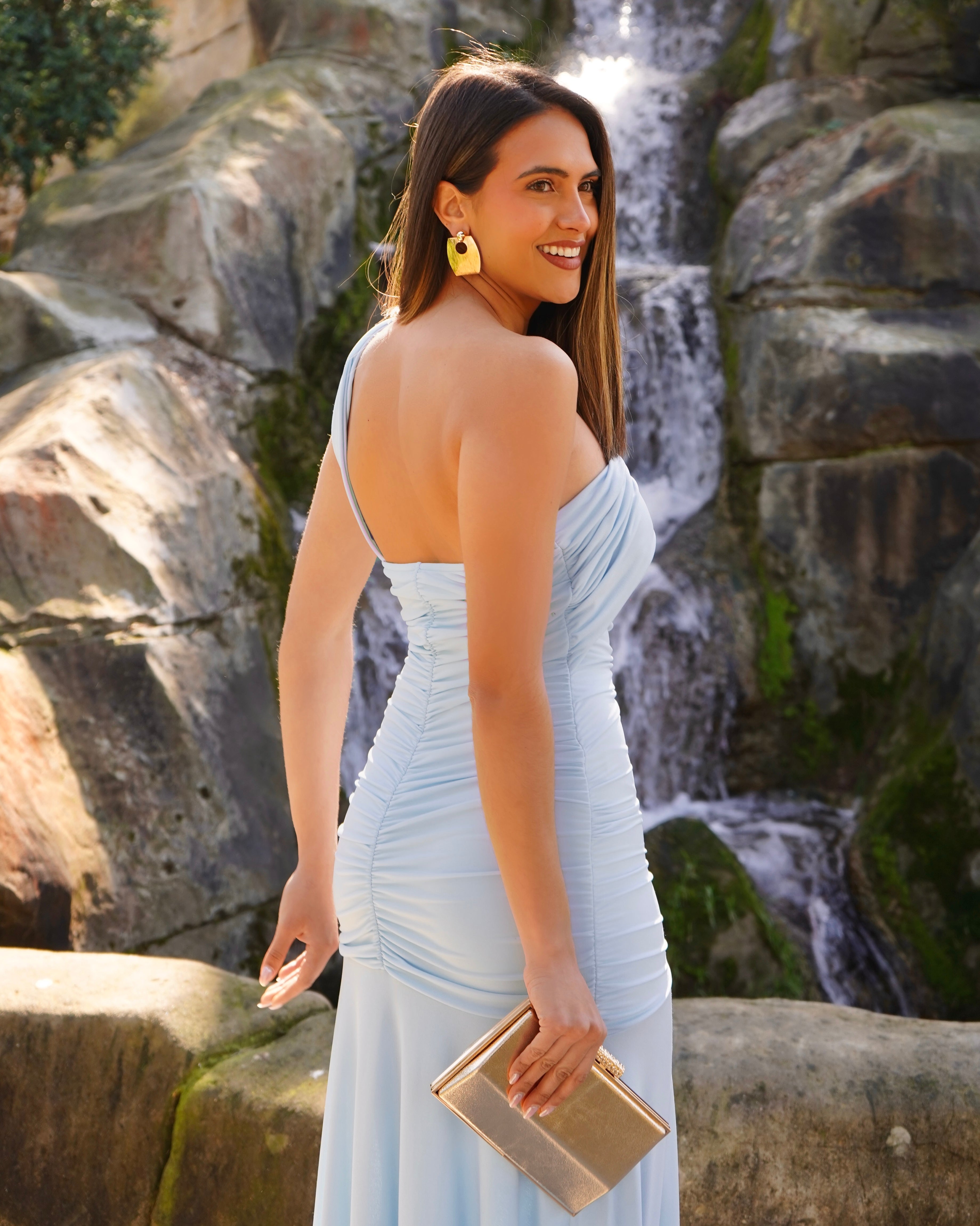 Vestido Miranda celeste