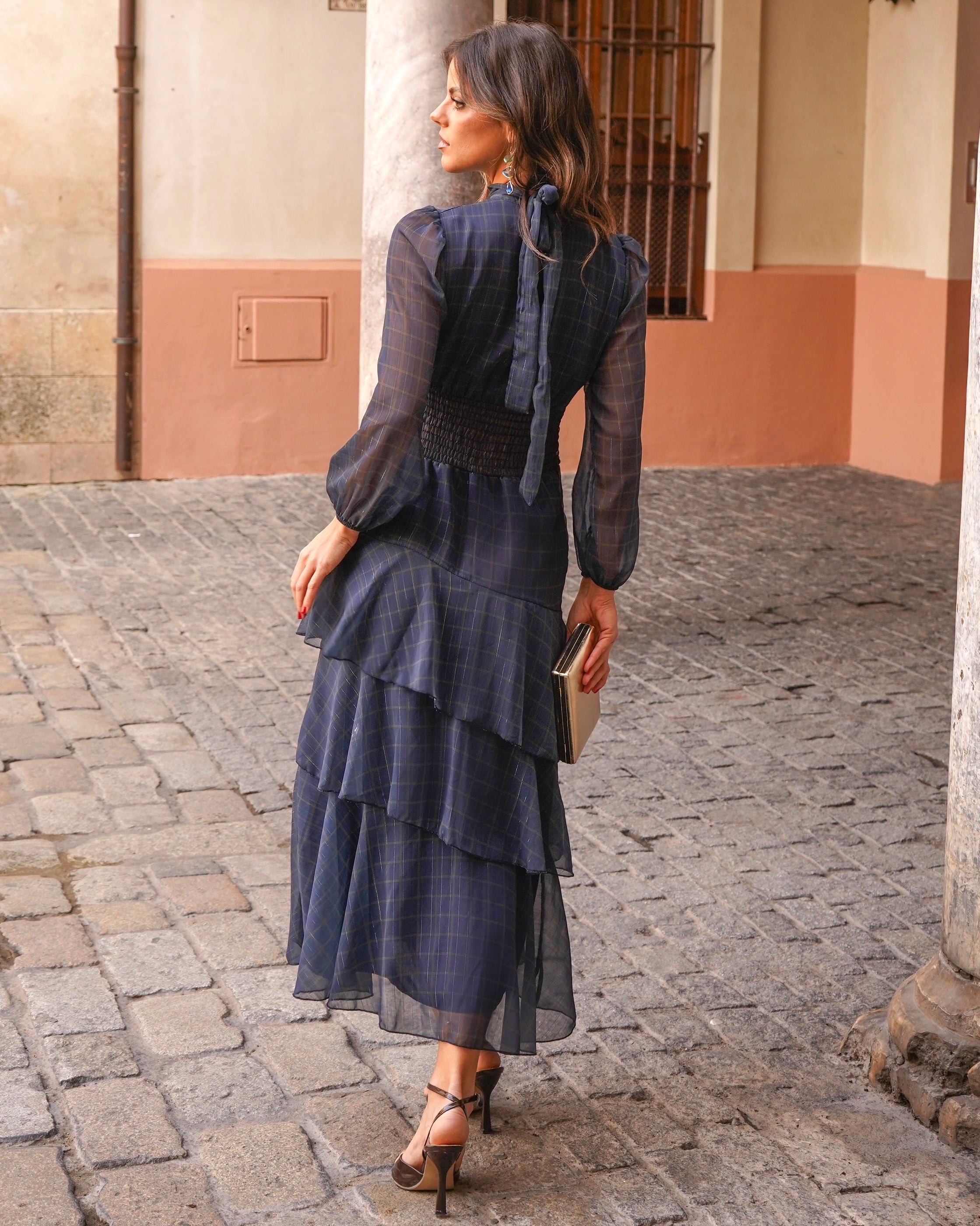 Vestido Marieta marino