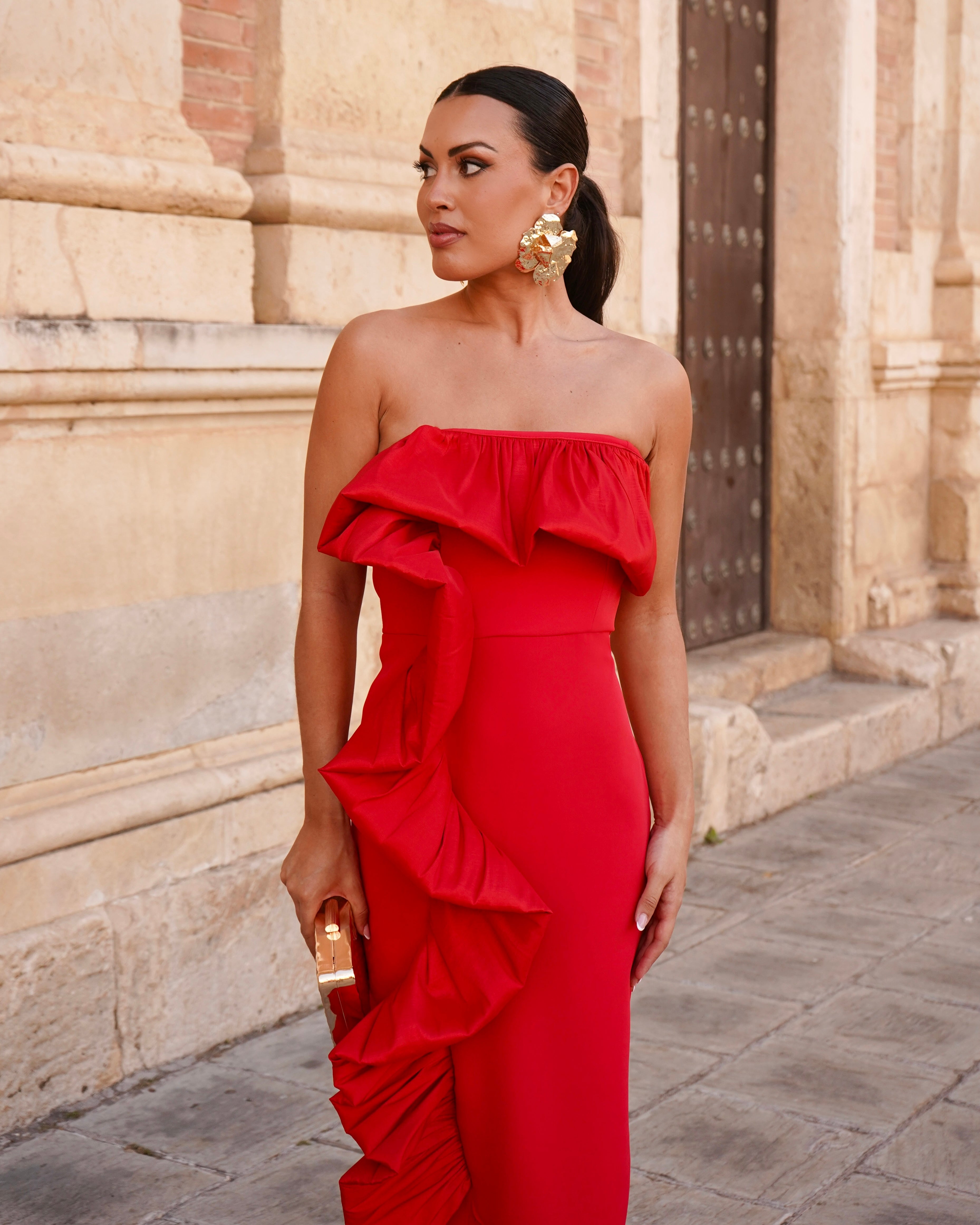 Vestido Salero Rojo