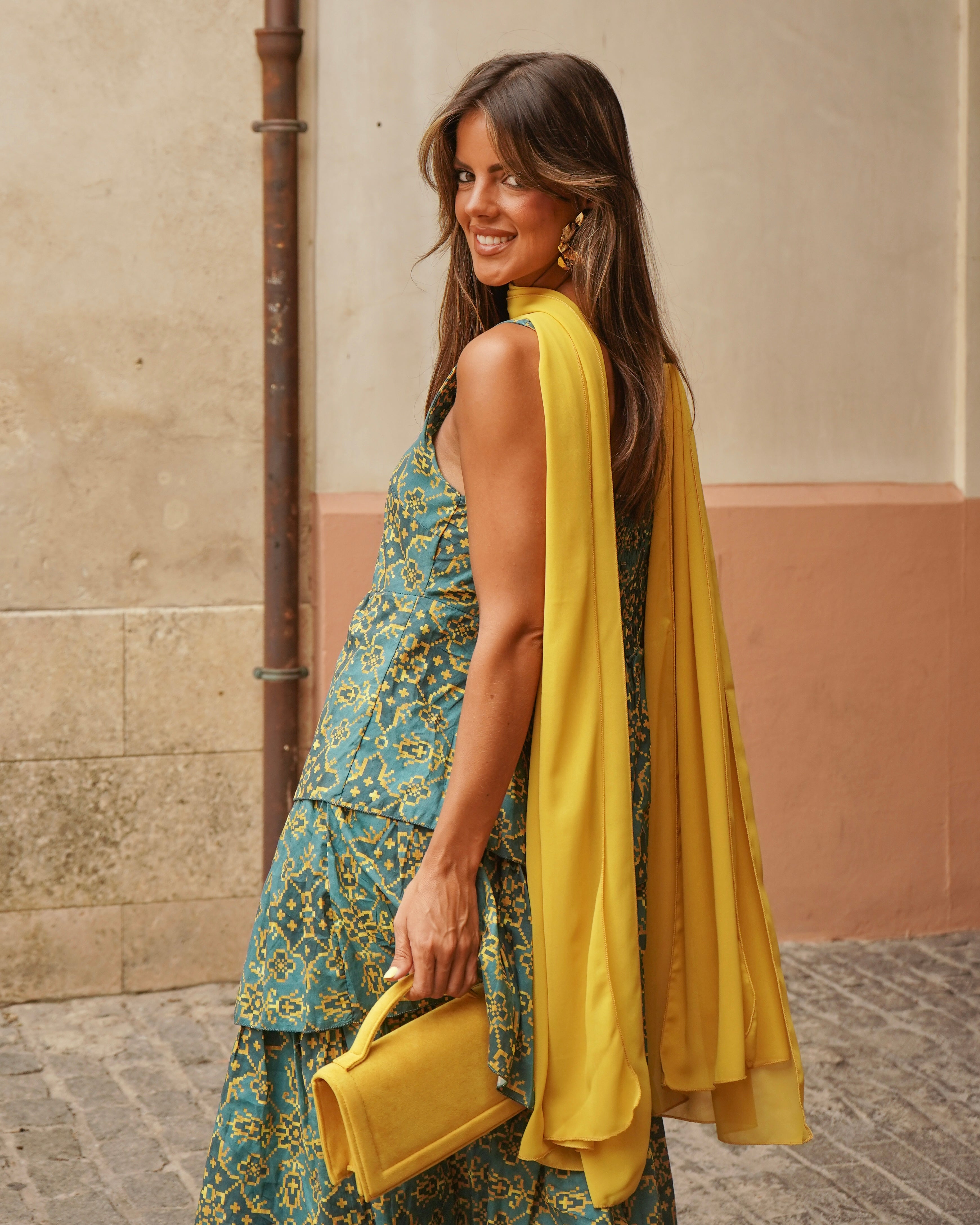 Vestido Casandra verde