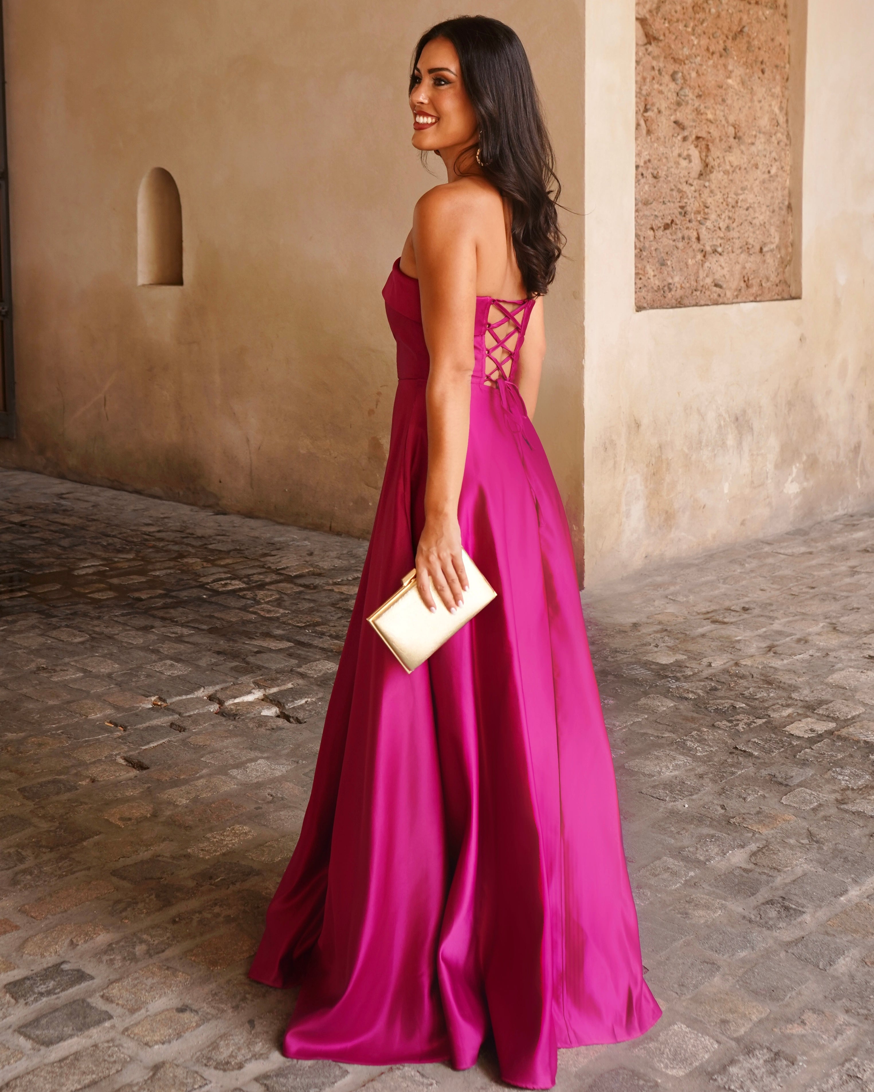 Vestido Miralles Rosa