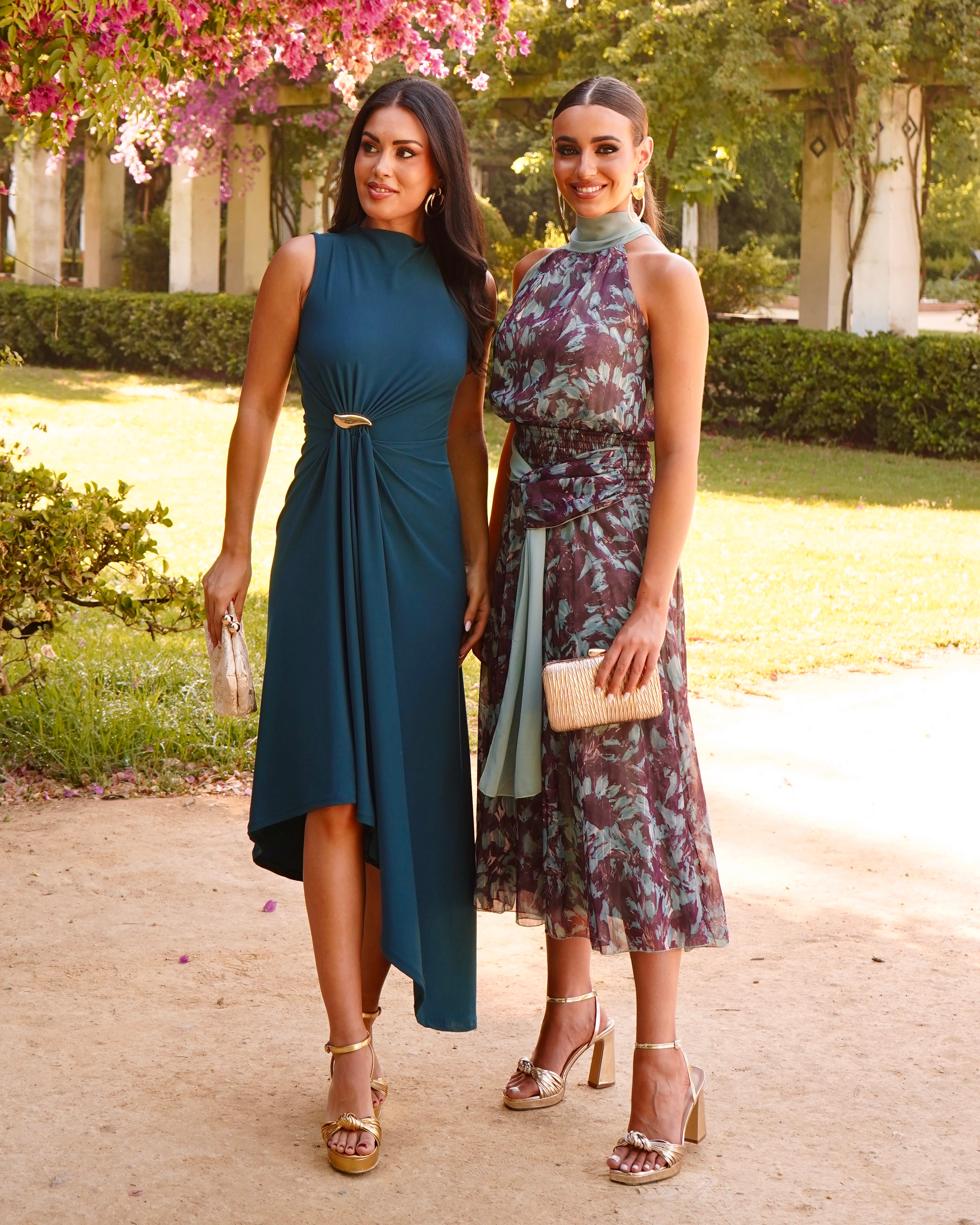Vestido Rania Petróleo