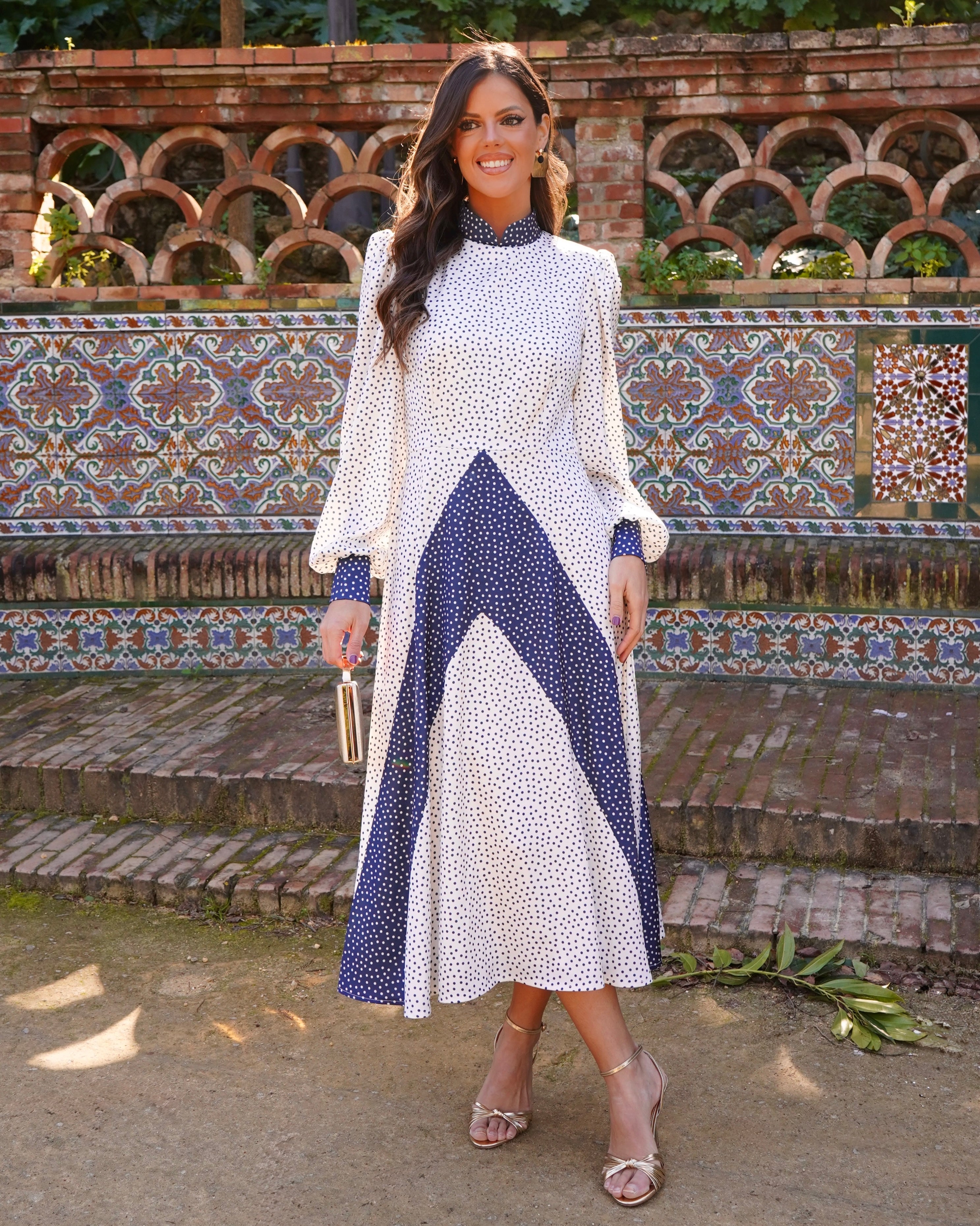 Vestido Julia marino