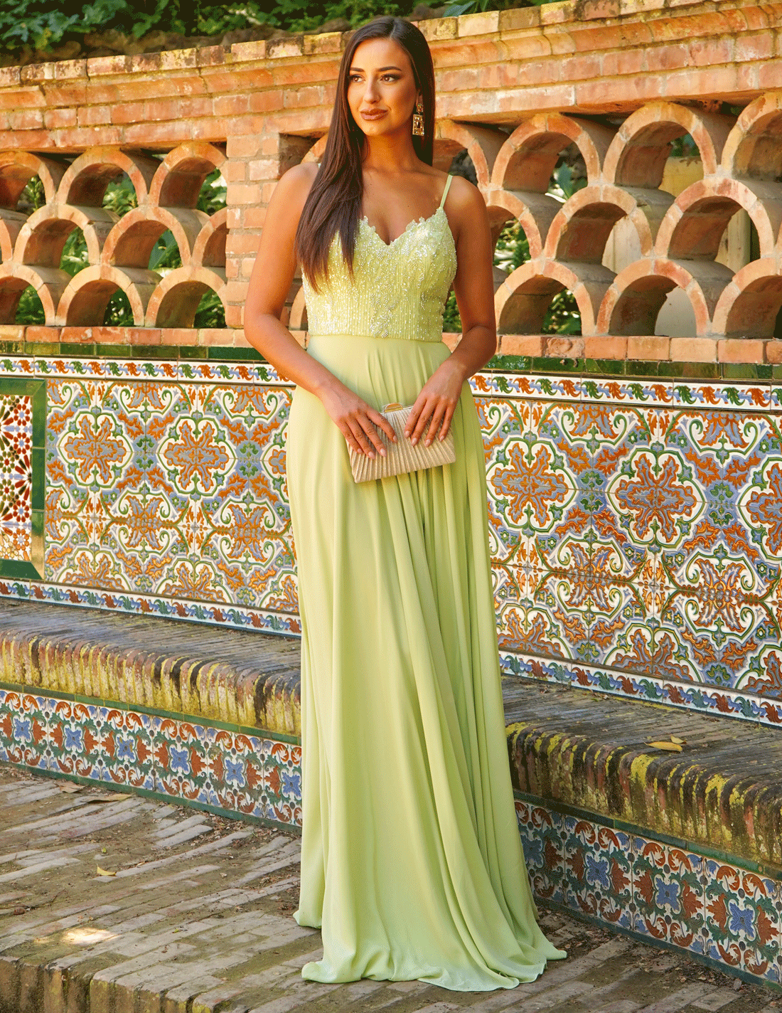 Vestido Ariel Verde