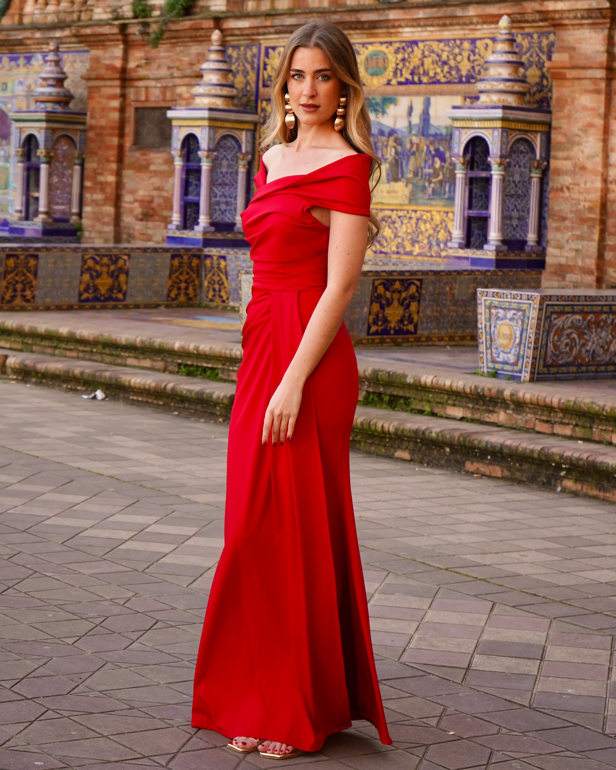 Vestido Venus Rojo