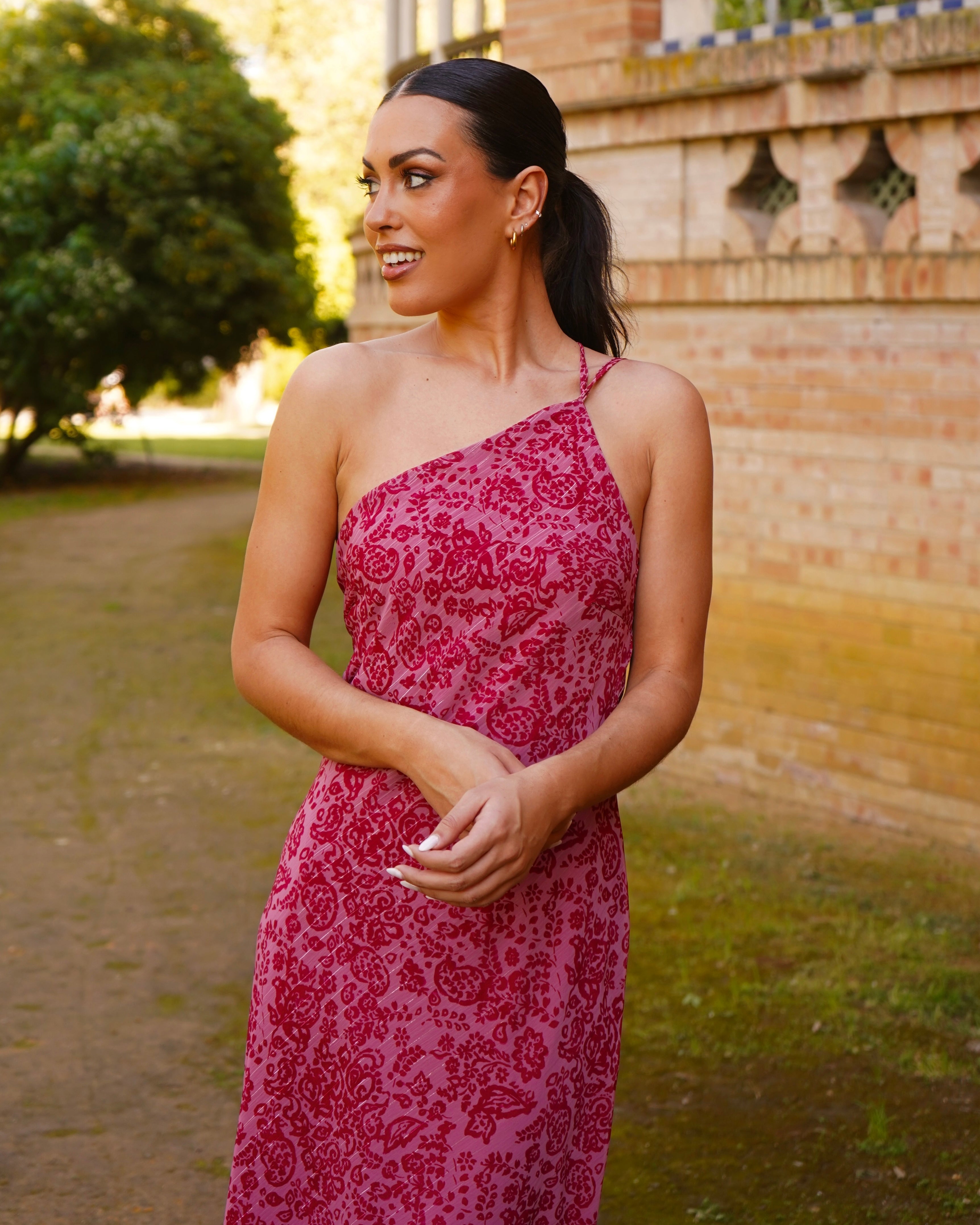 Vestido Susana Rosáceo