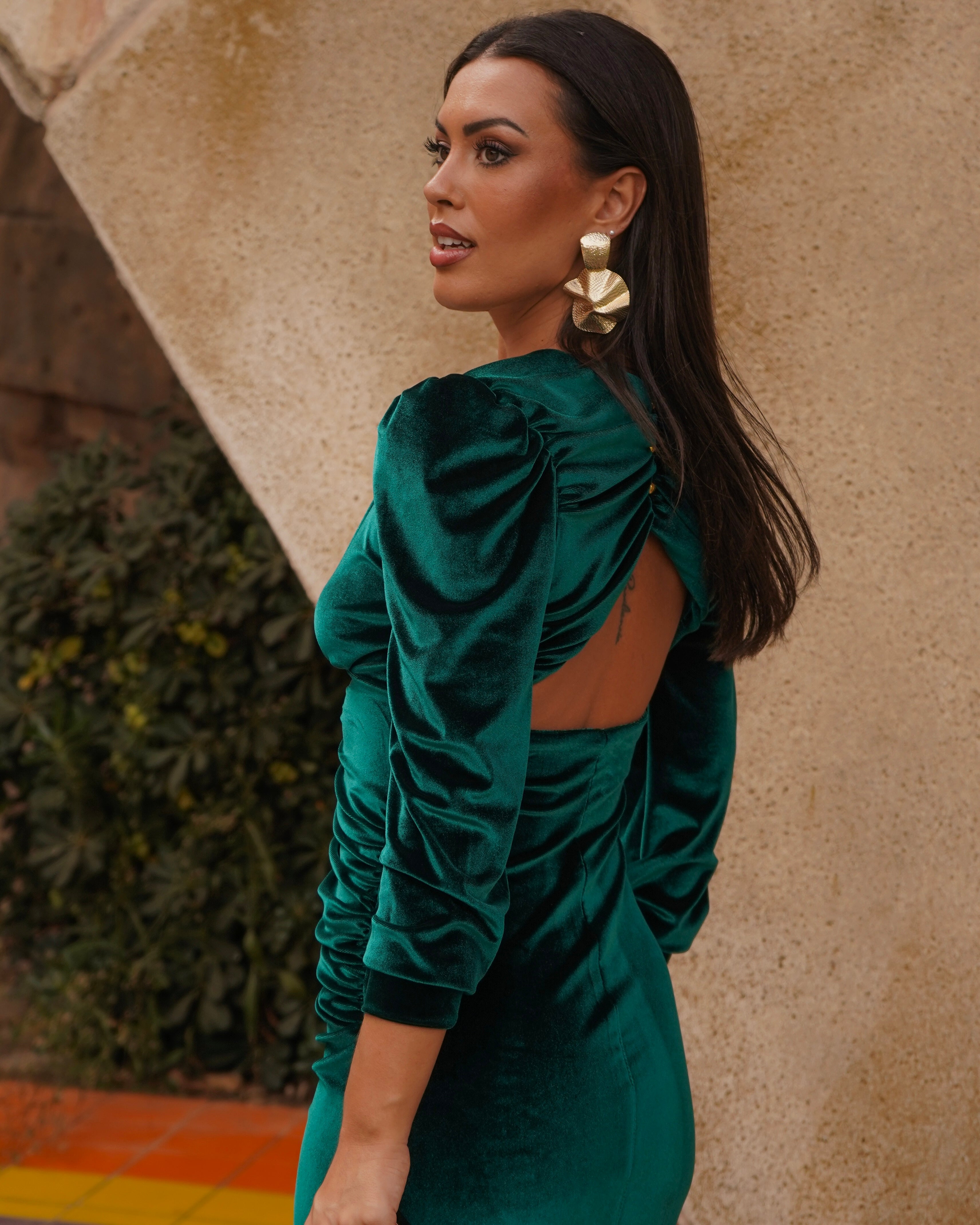 Vestido Isabella Verde