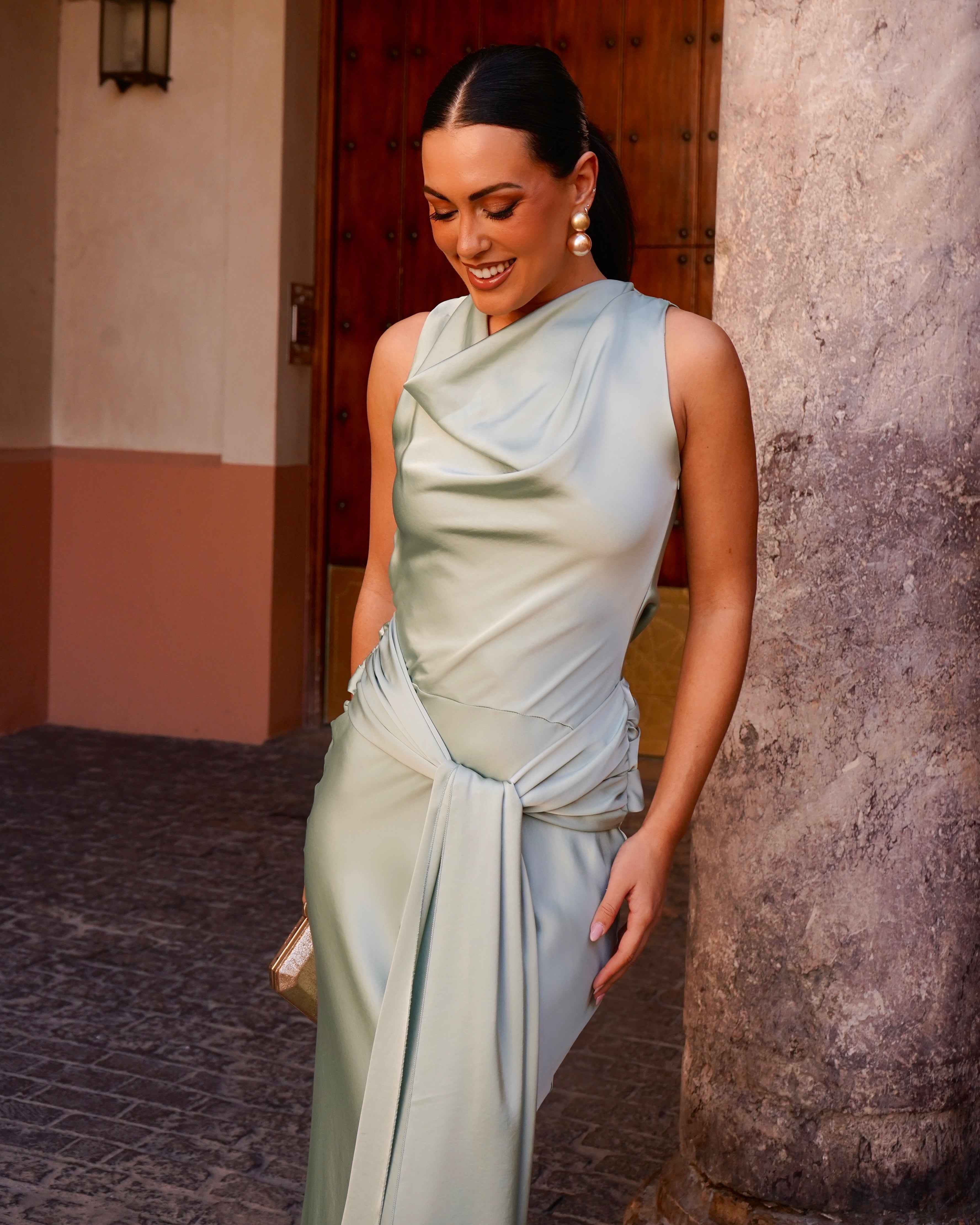 Vestido Banús Verde Menta