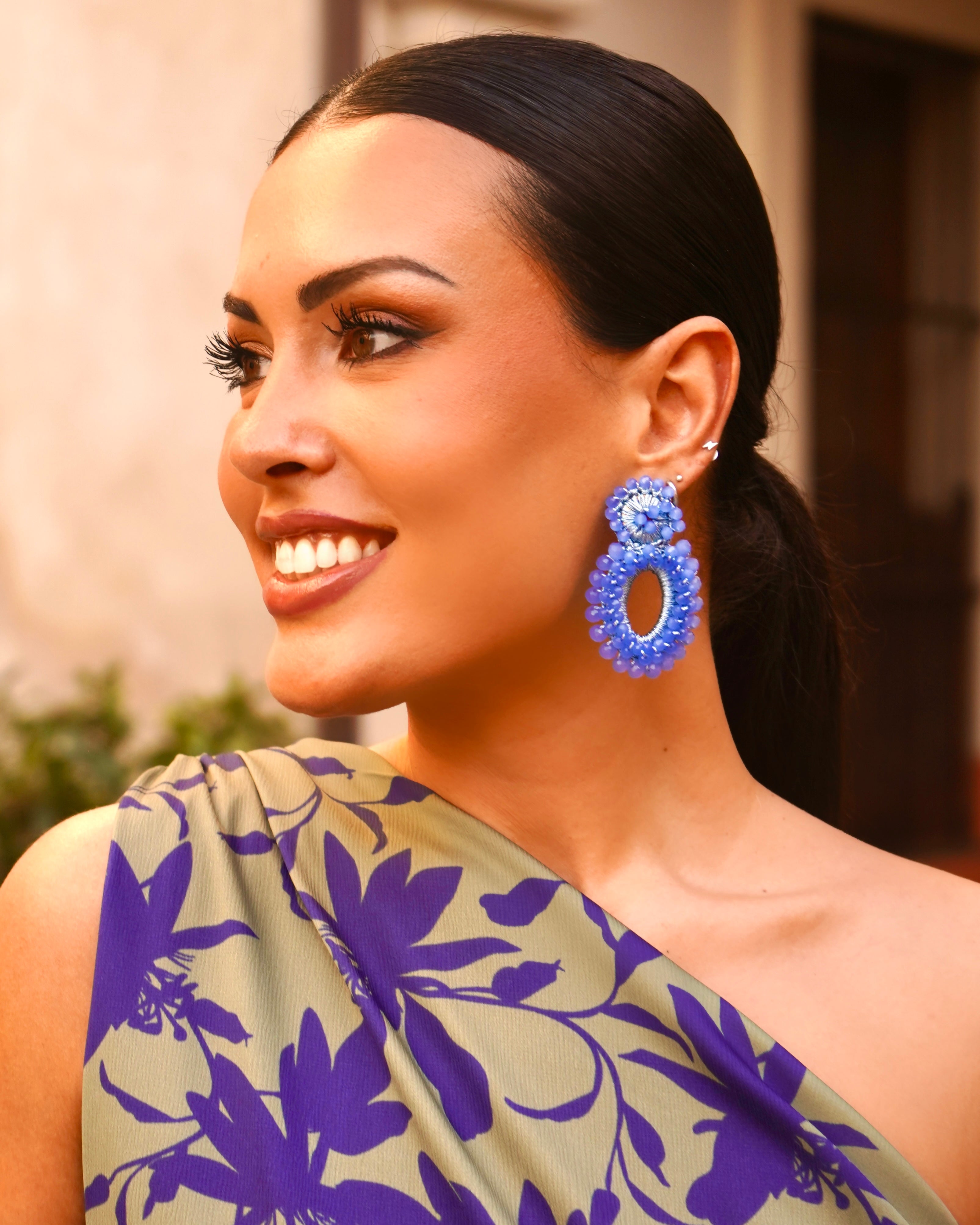 Pendientes Valeria Azul
