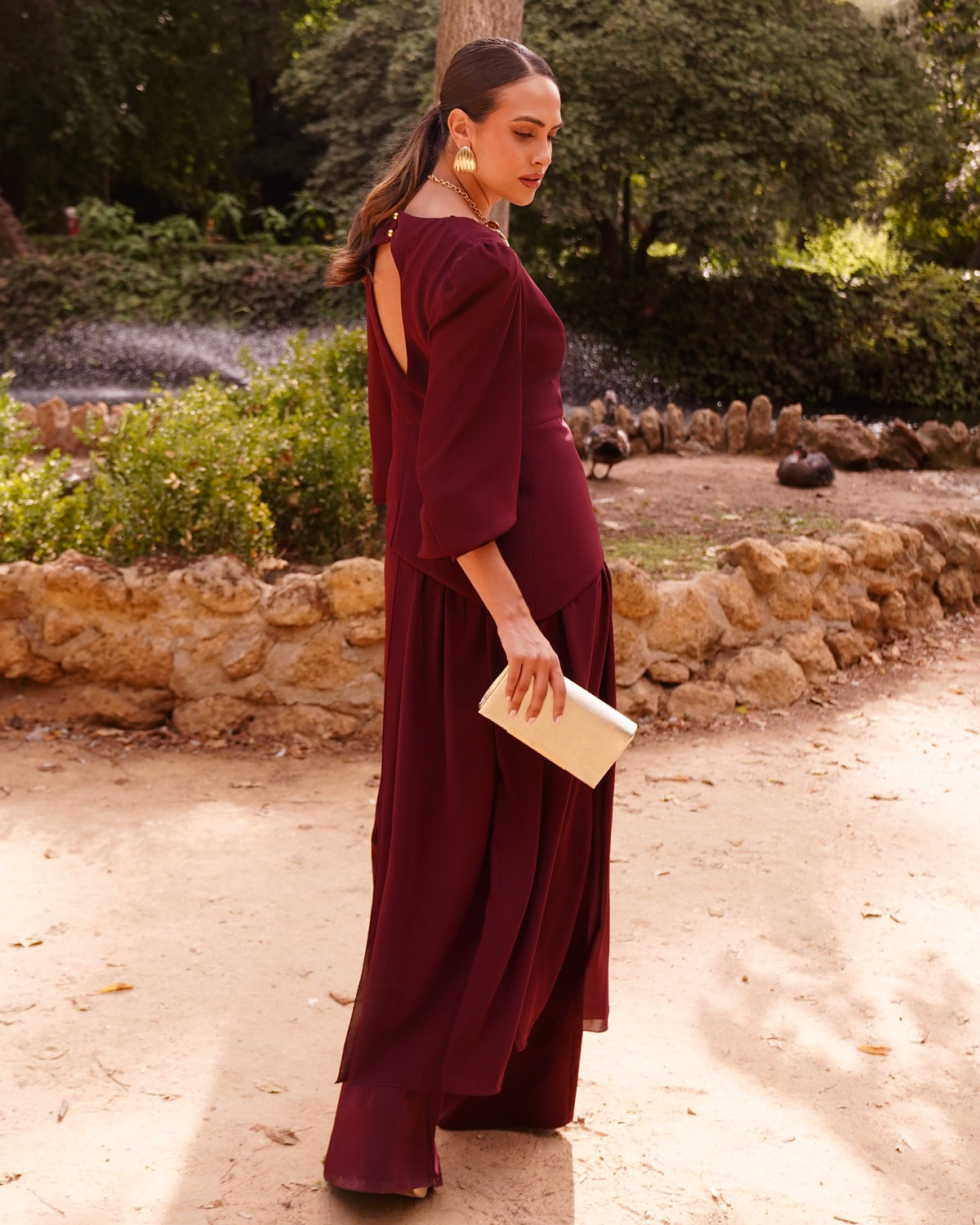 Conjunto Livorno Burdeos