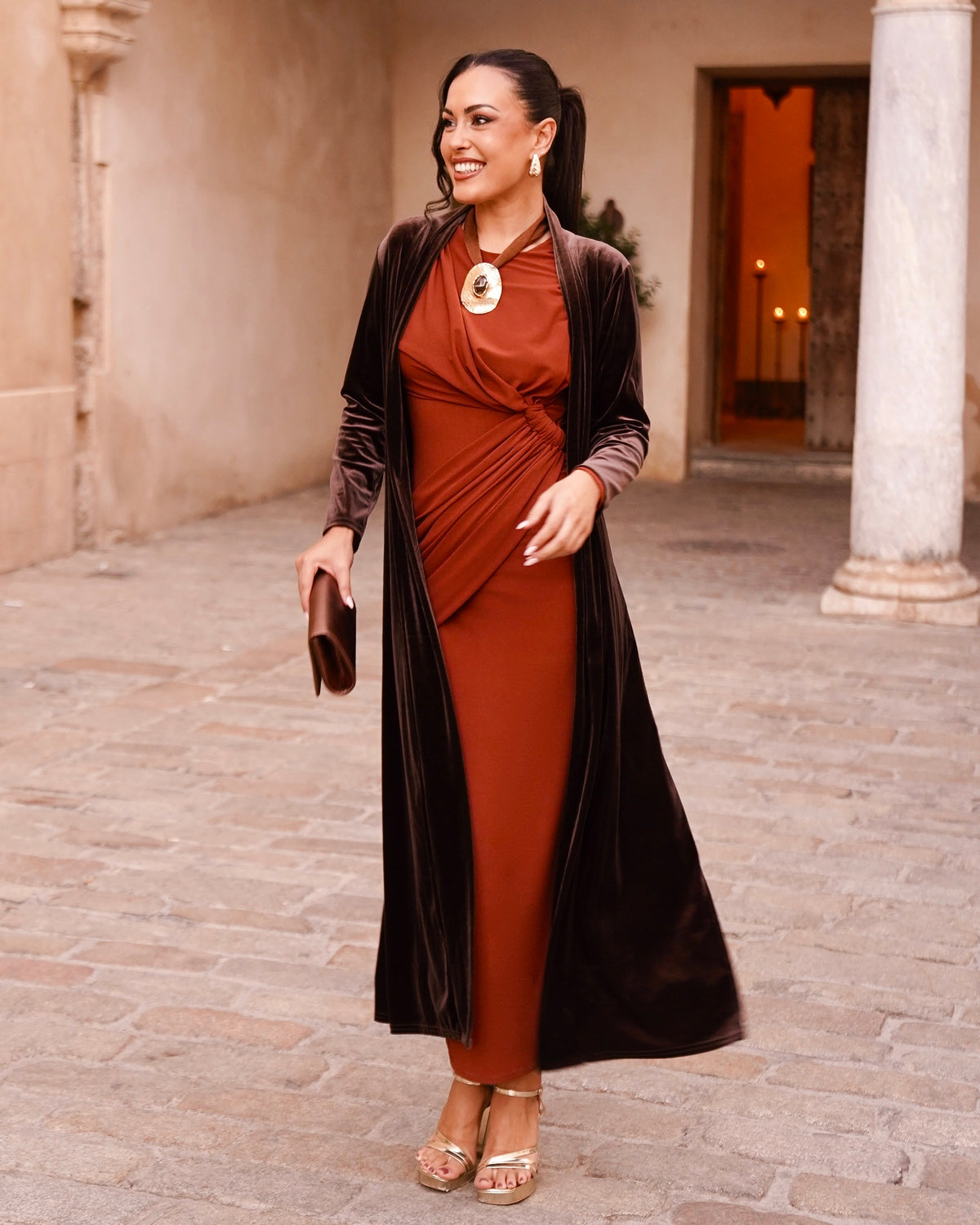 Vestido Brandy Teja