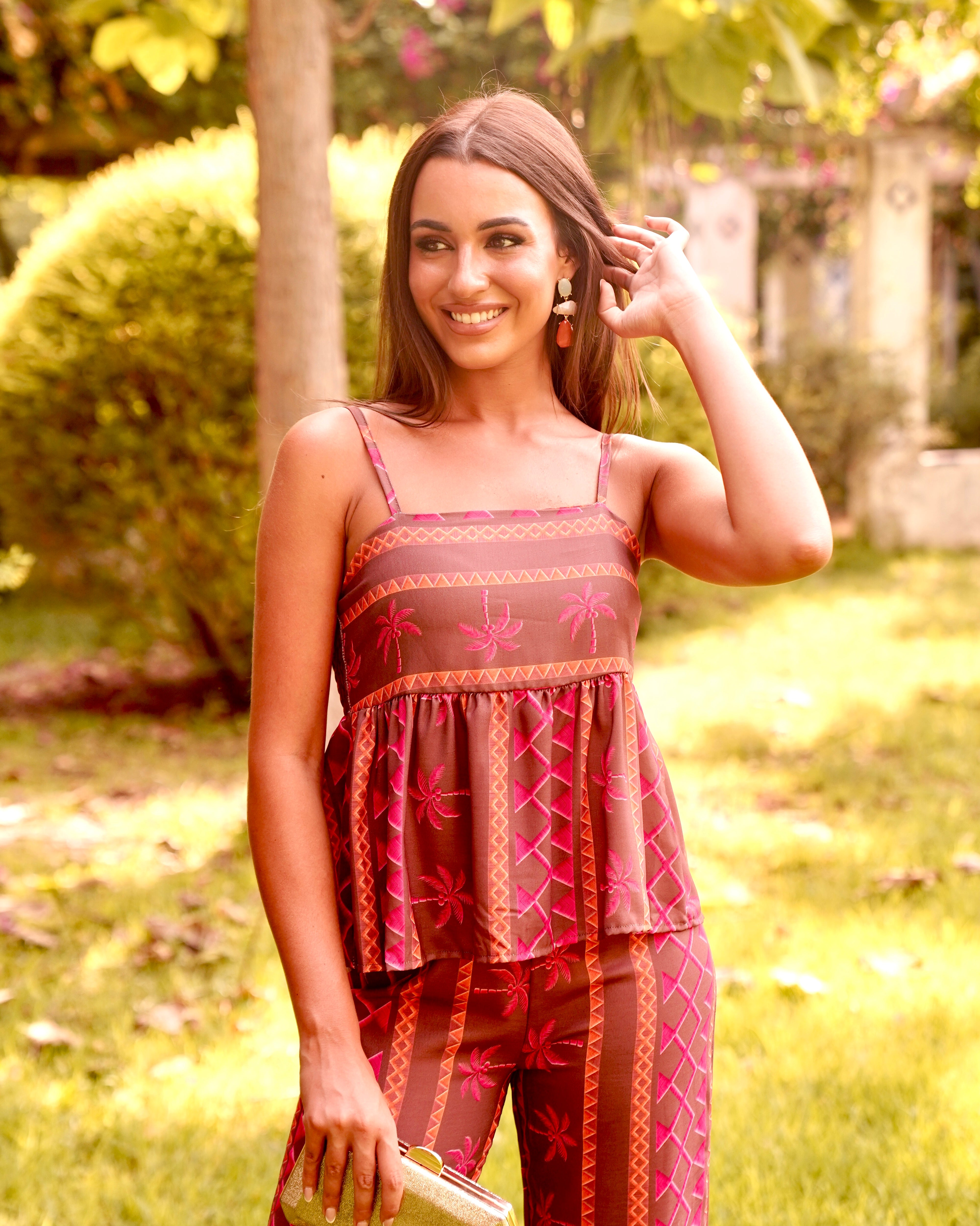 Conjunto Dubai Marrón