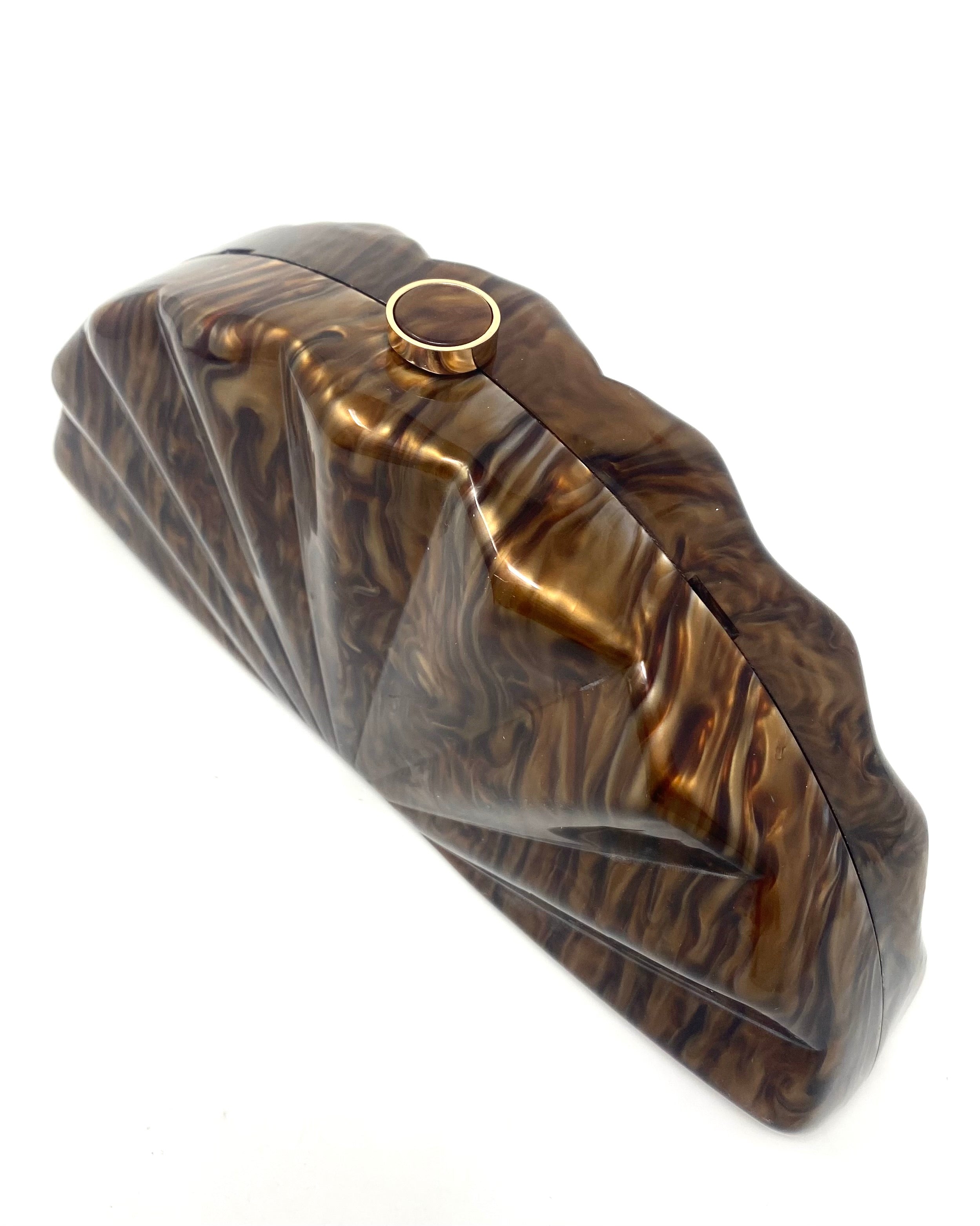 Bolso Abanico marrón
