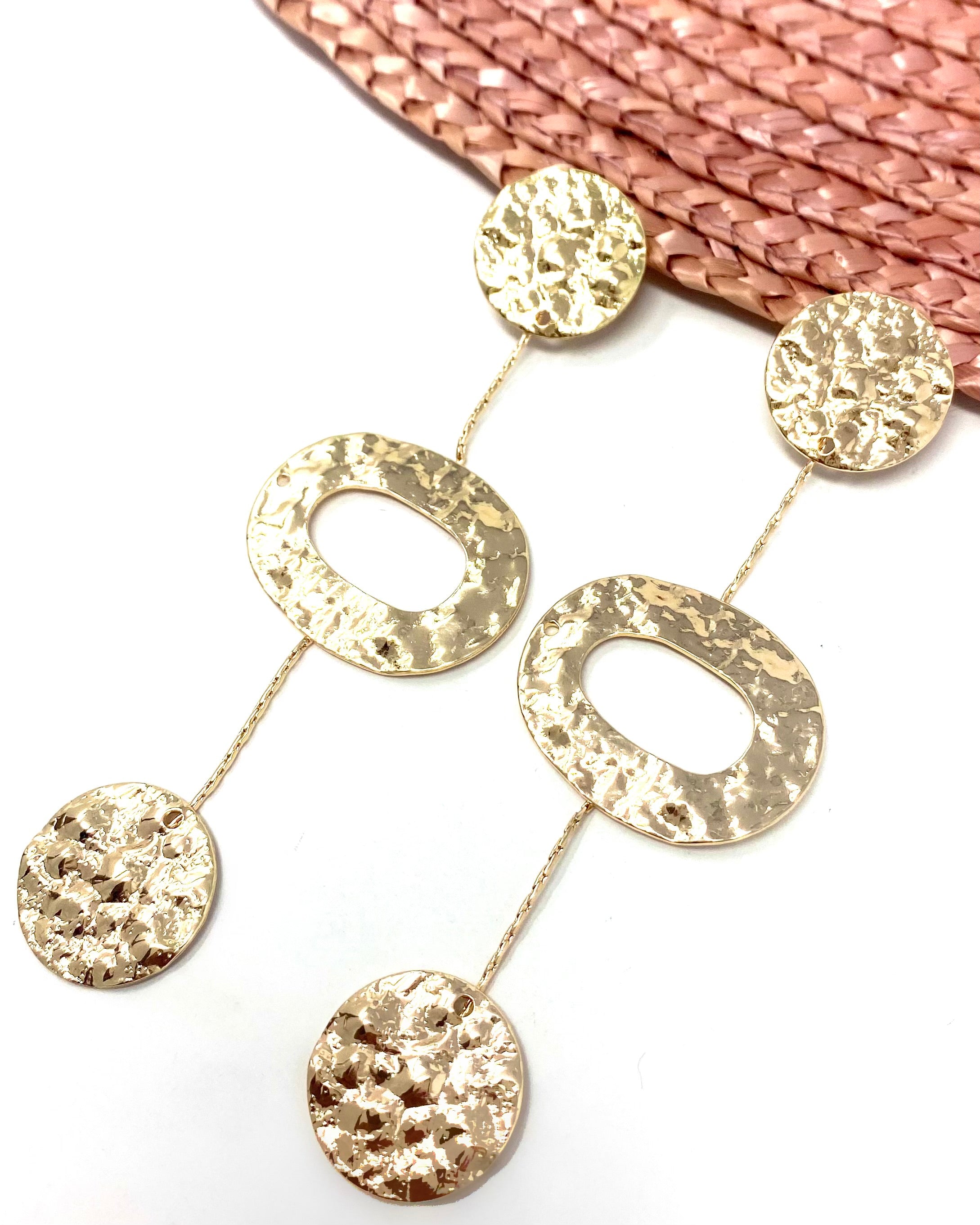 Pendientes Linares dorado