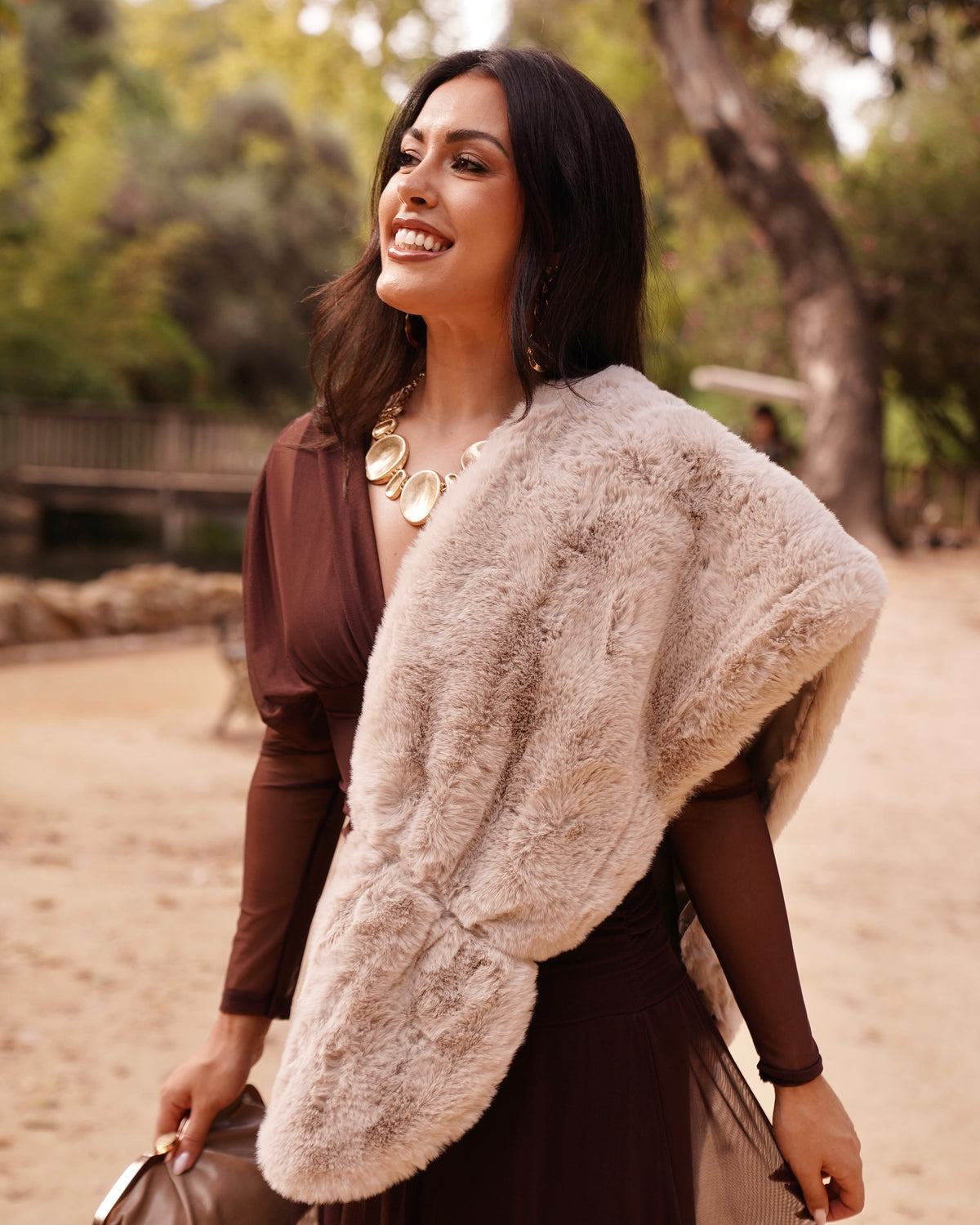 Vestido Berta Chocolate