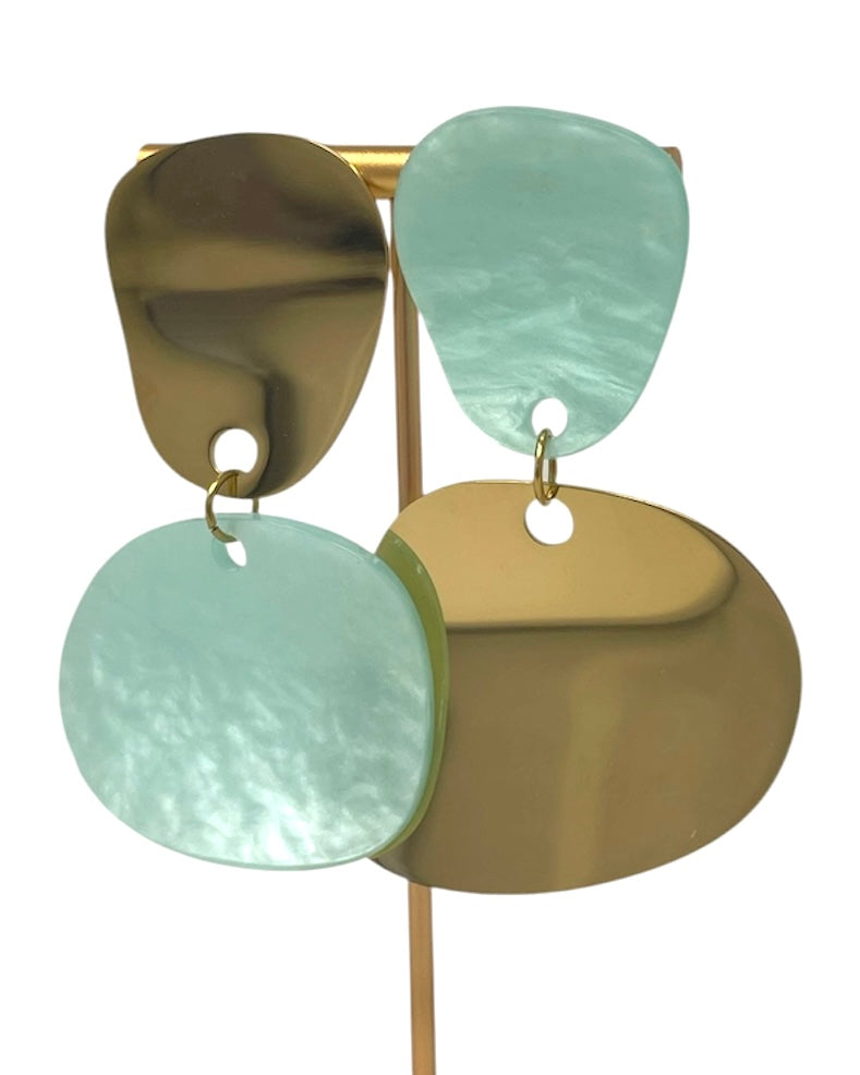 Pendientes Alana Verdes