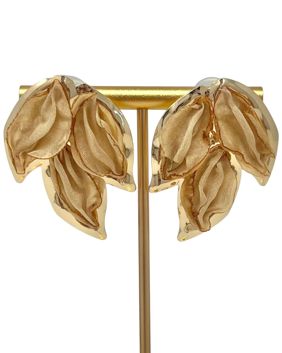 Pendientes Anne Beige