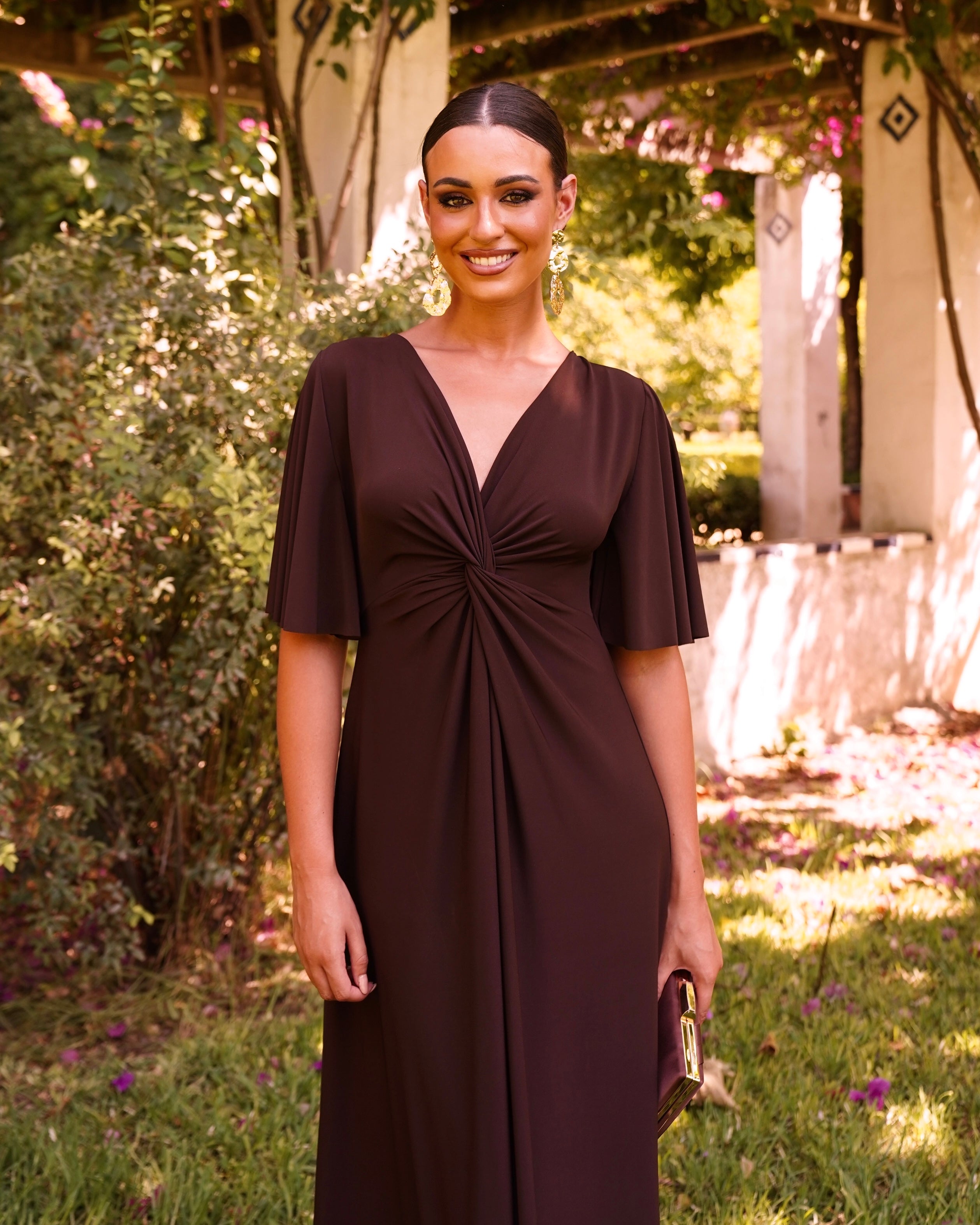 Vestido Raquel Chocolate