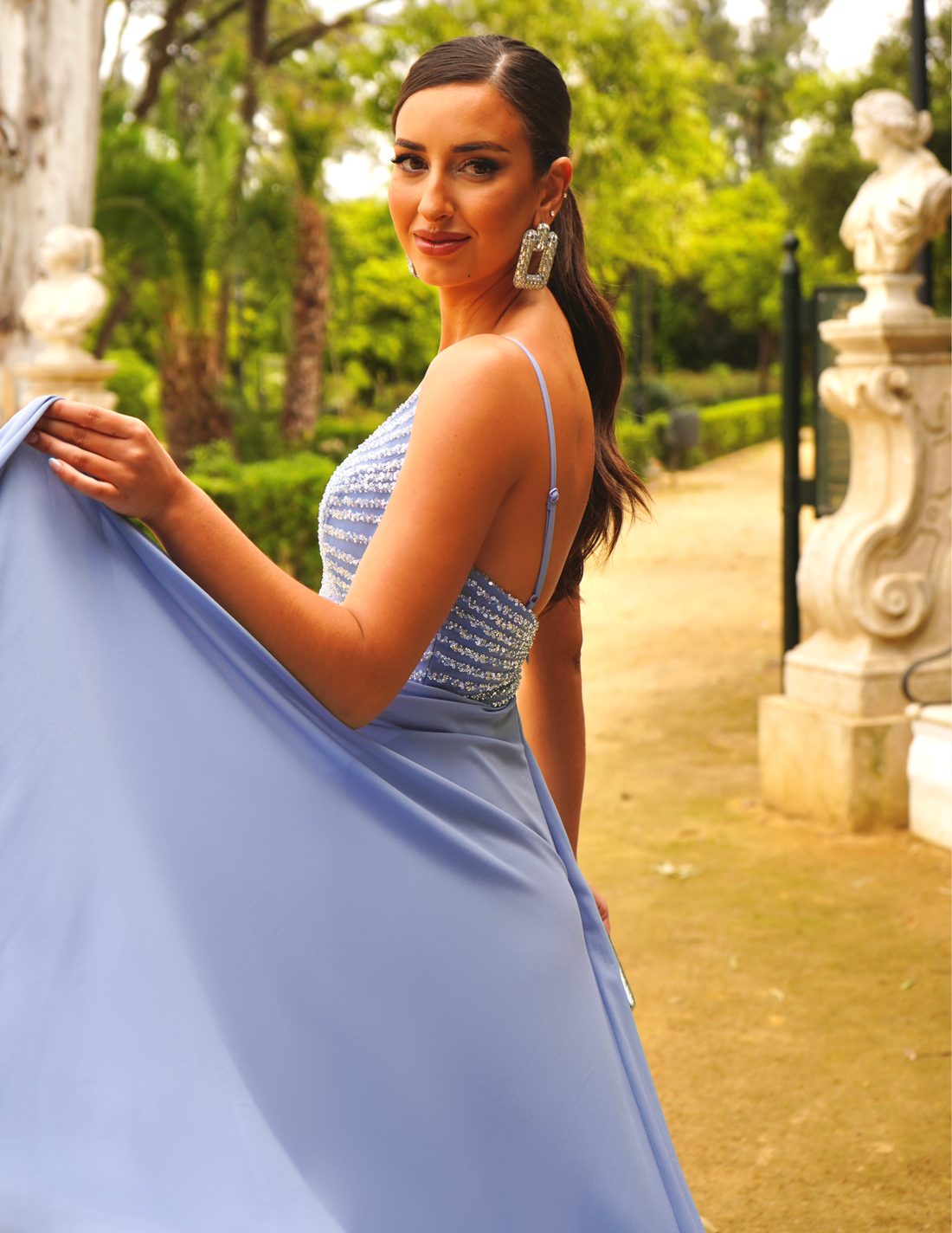 Vestido Valentina Cielo