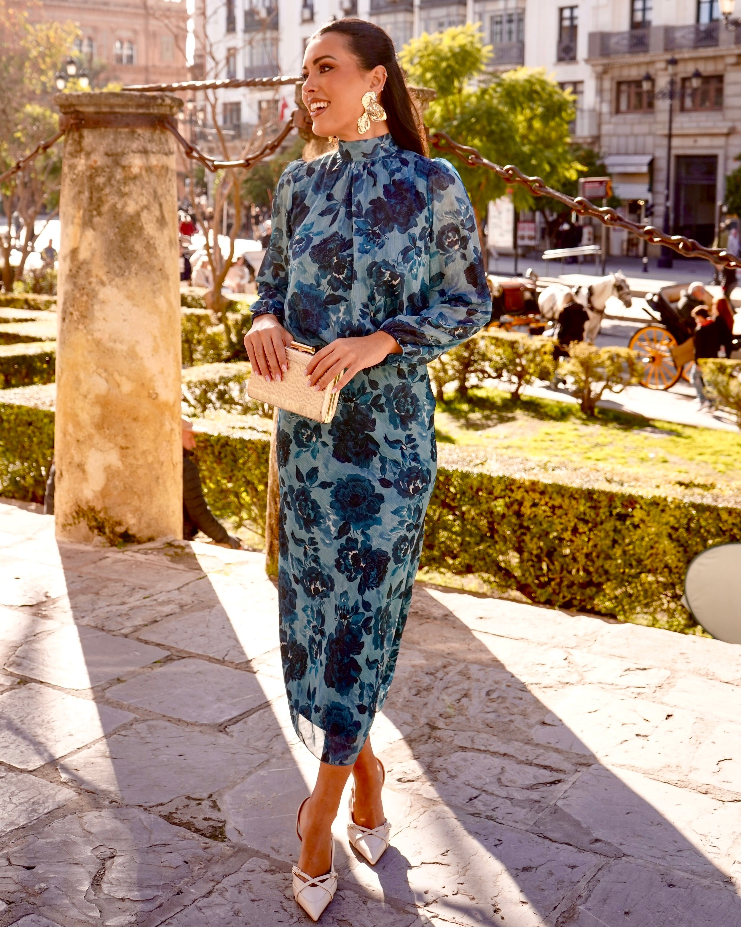 Conjunto Rosana Azulado