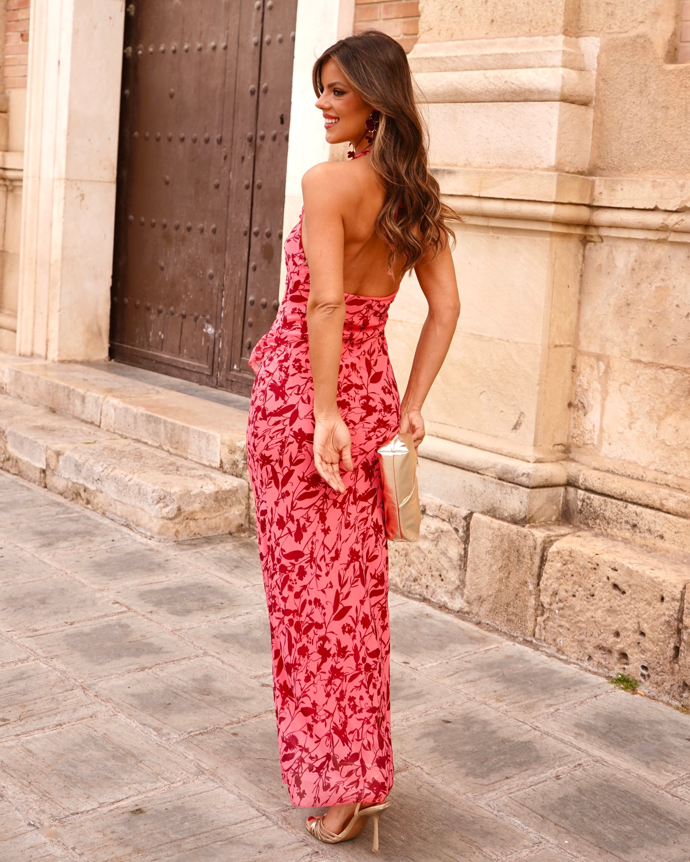 Vestido Chantal Rosa