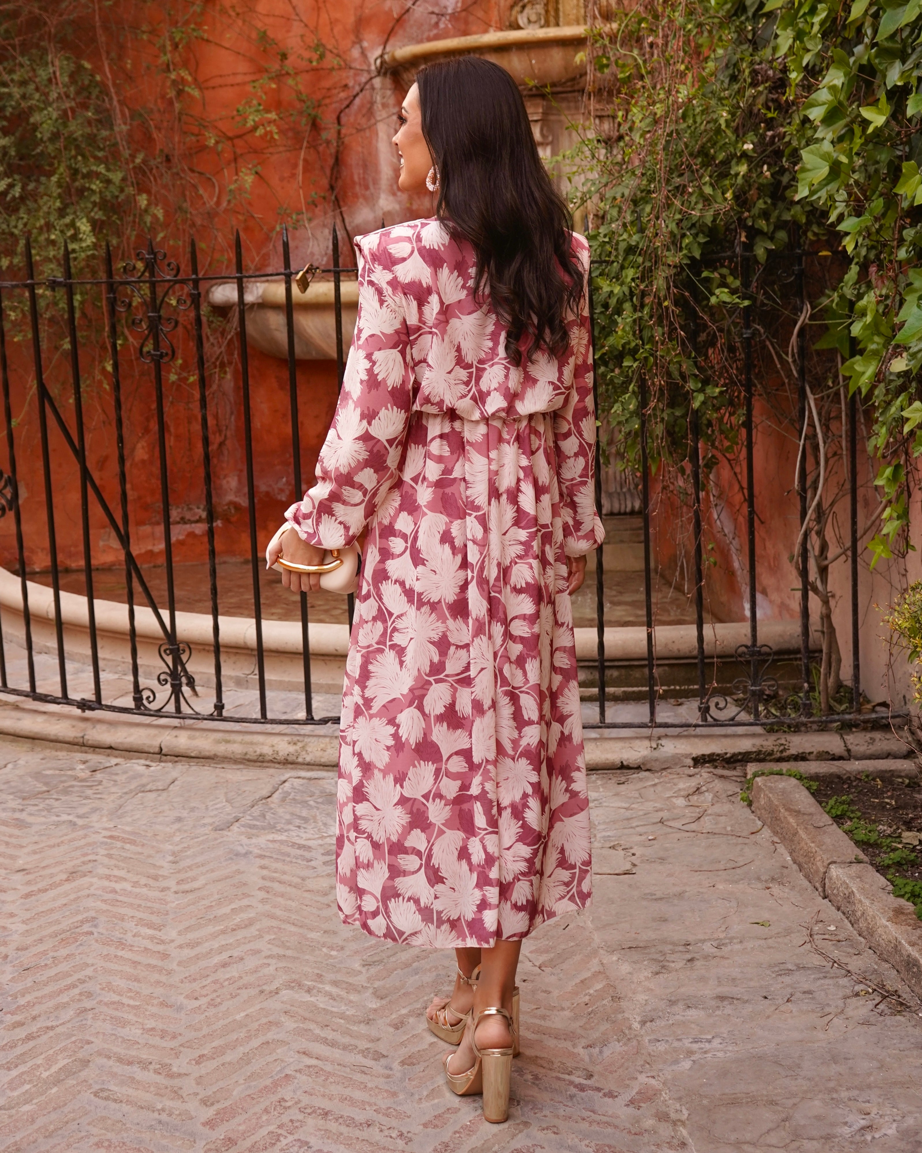 Vestido Paola Rosáceo
