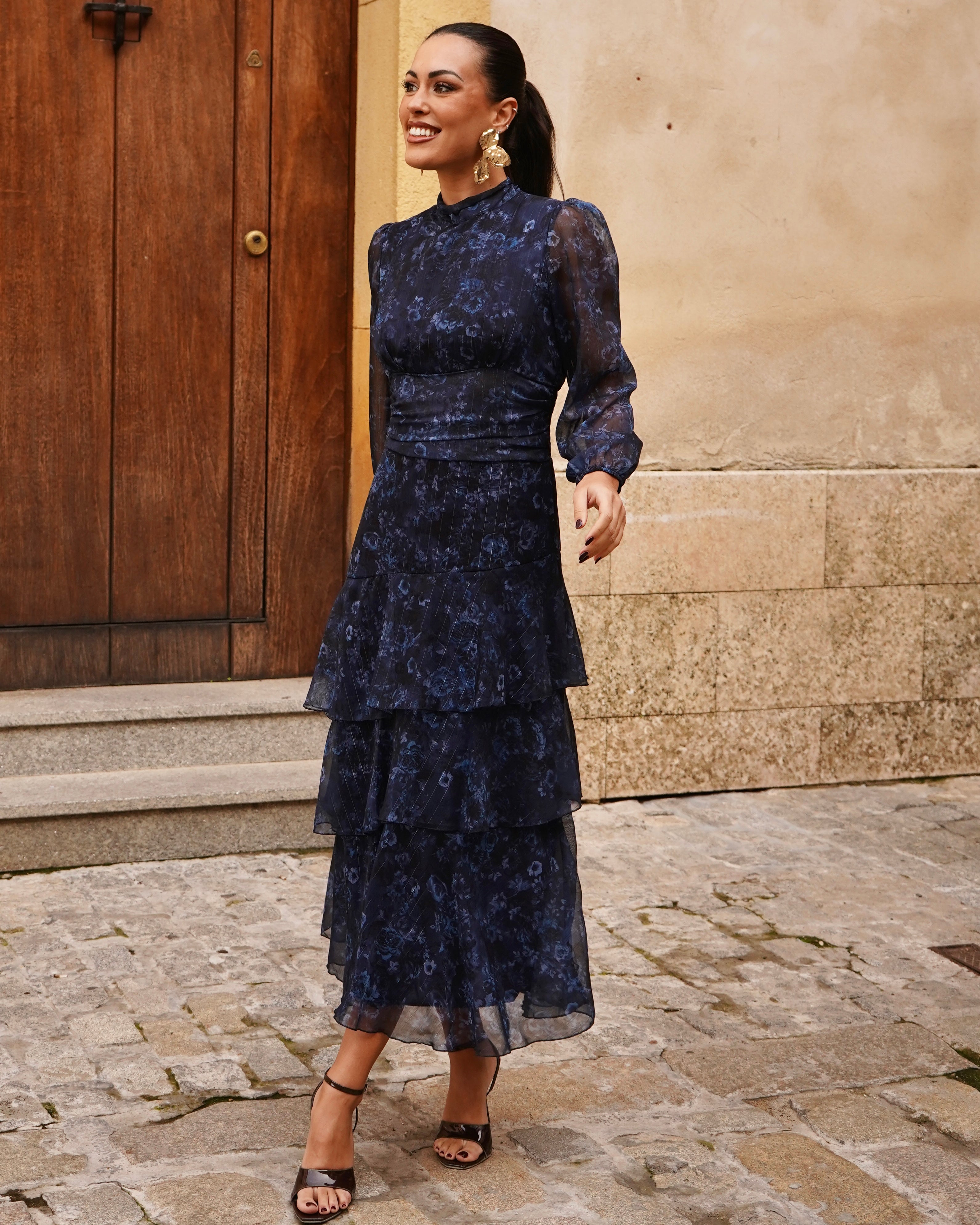 Vestido Rebeca marino