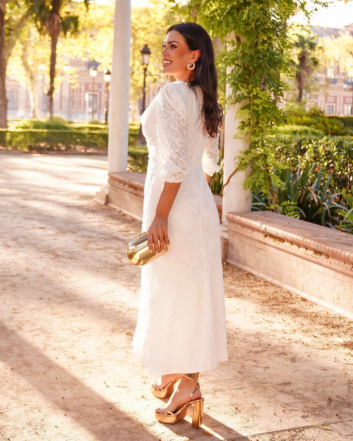 Vestido Leonor Blanco