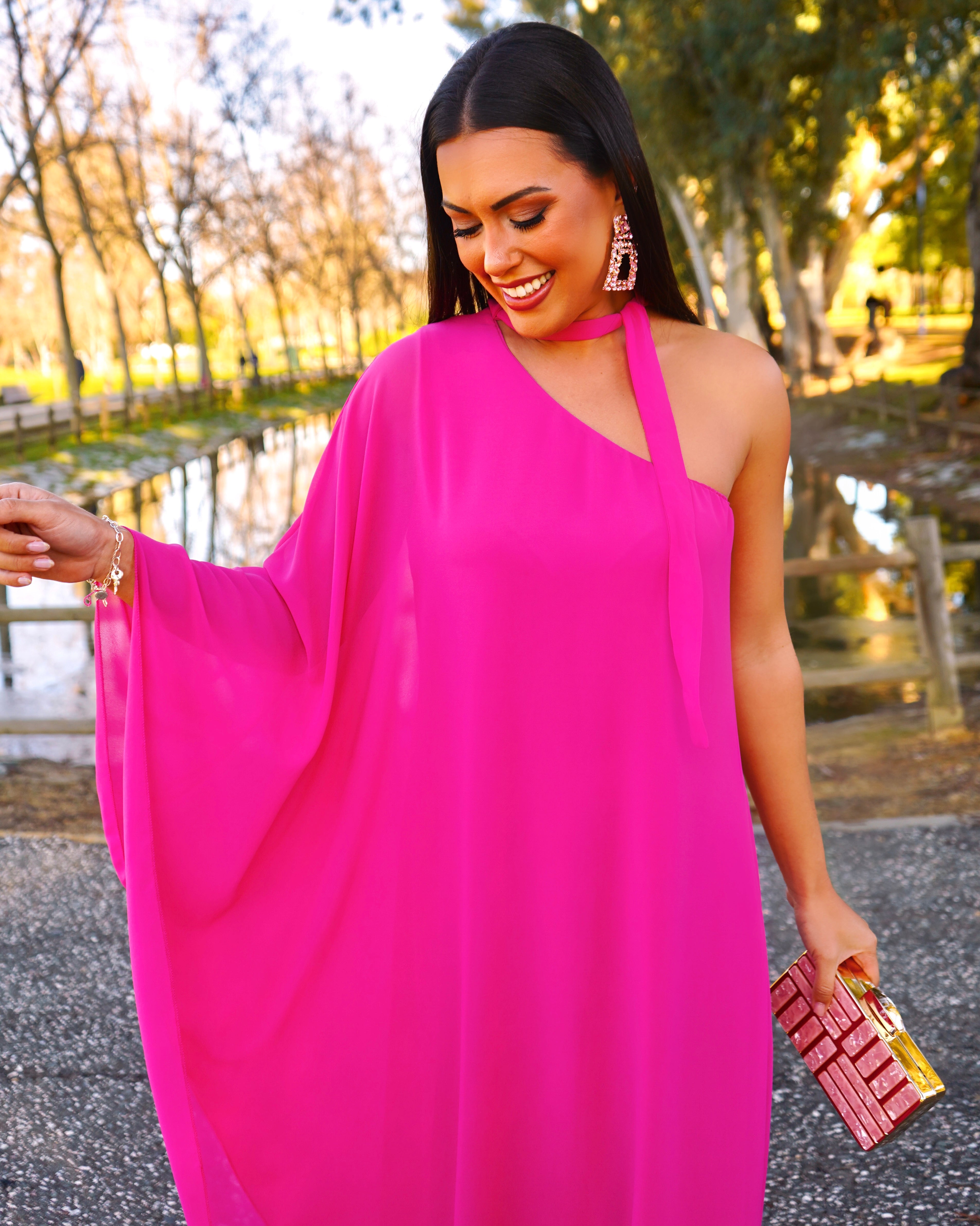 Vestido Fúcsia Jalisco