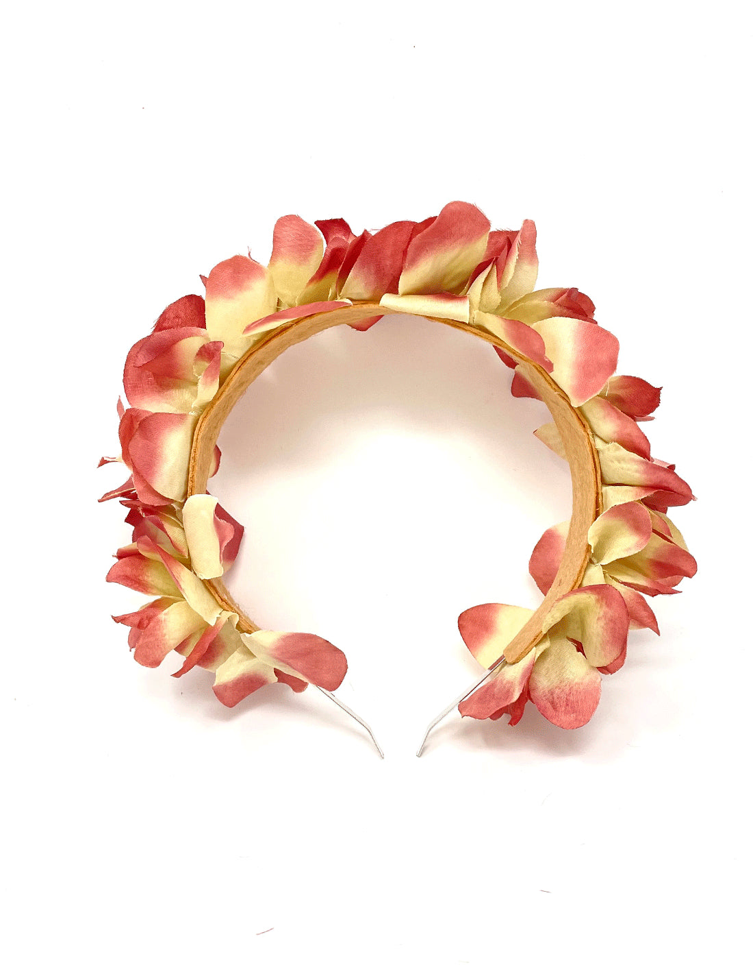 Diadema Luz Rosa y Beige