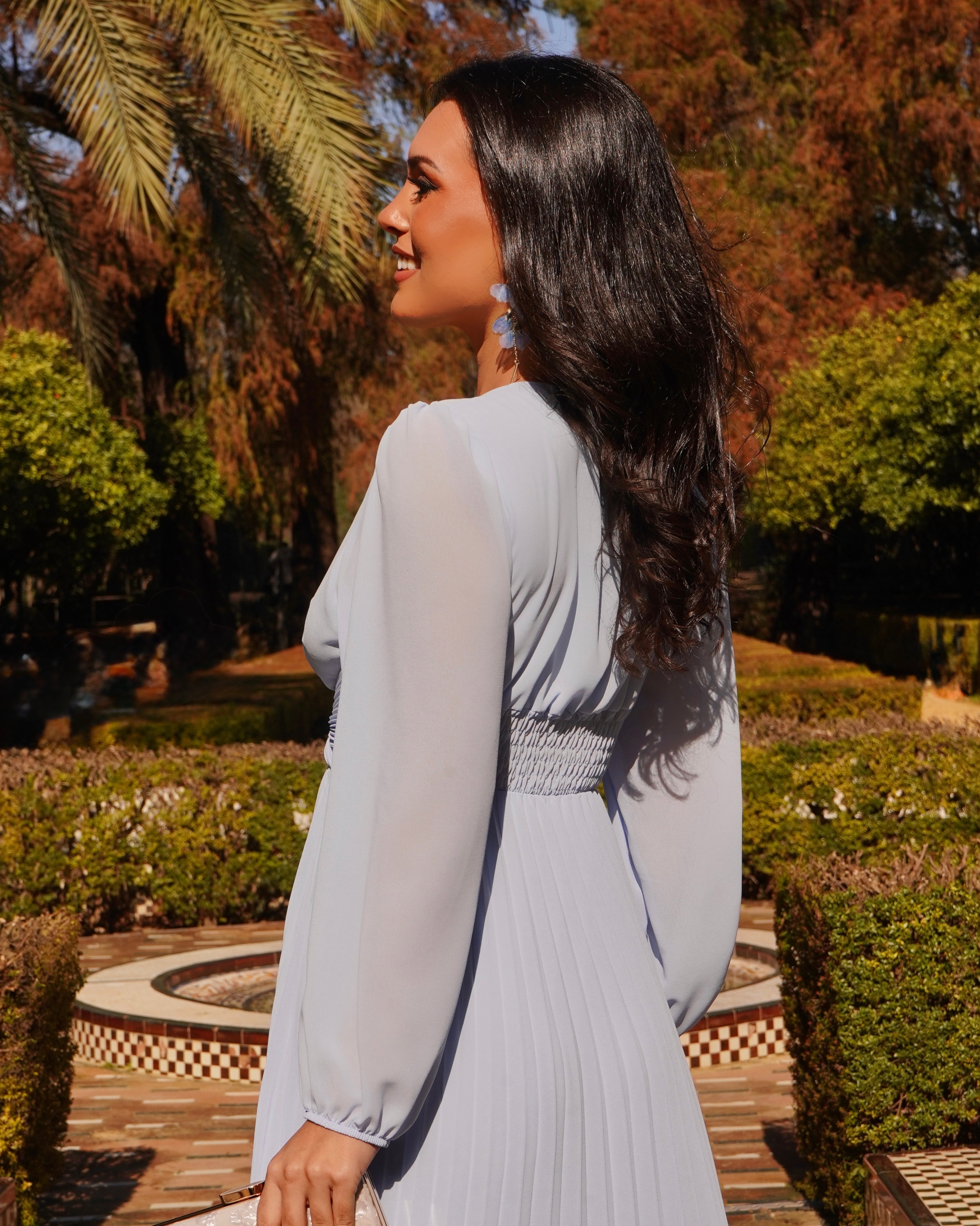 Vestido Rita Celeste